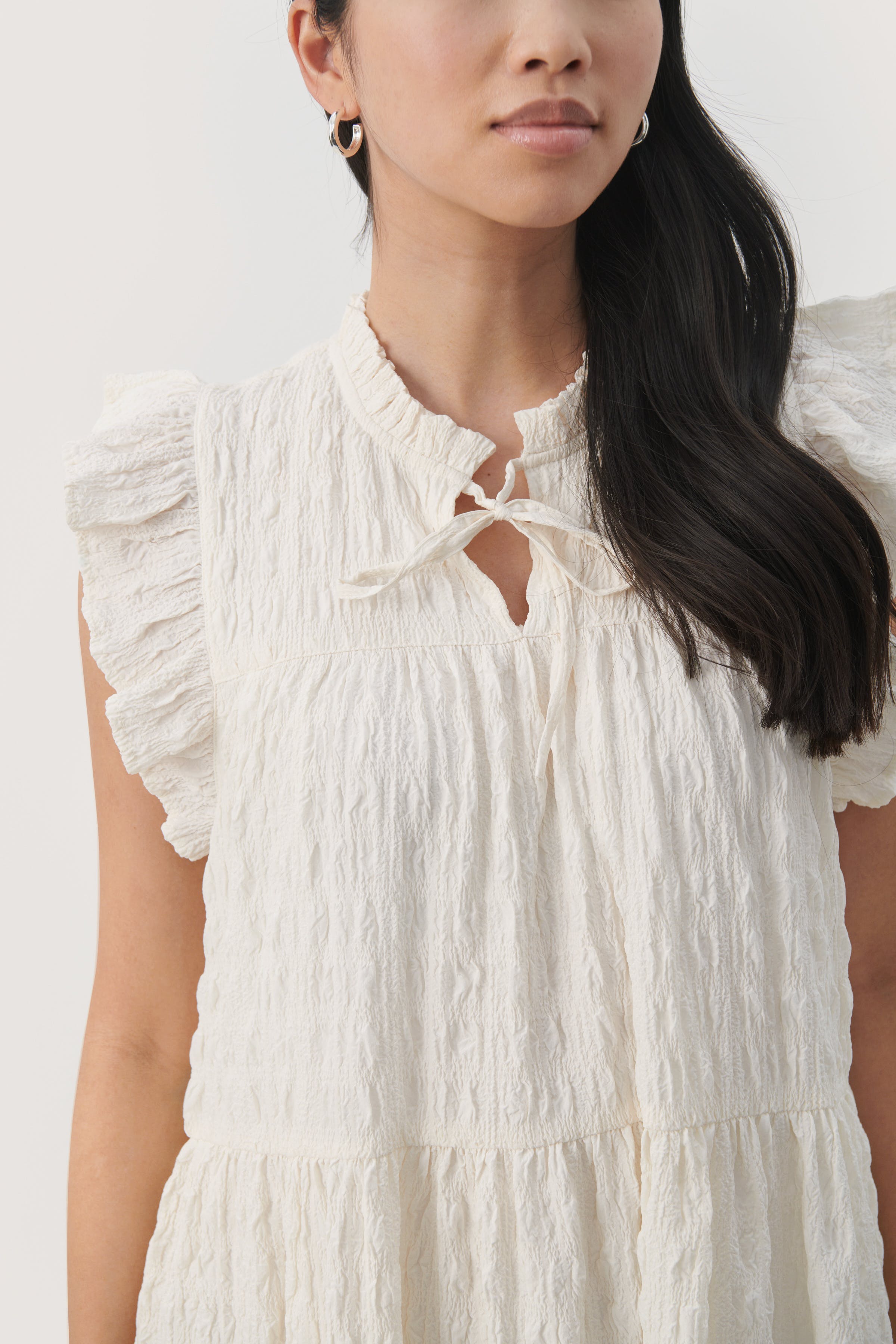 GimalinaPW Lange jurk met ruches LOOKBOOK DETAIL 30308987-114801