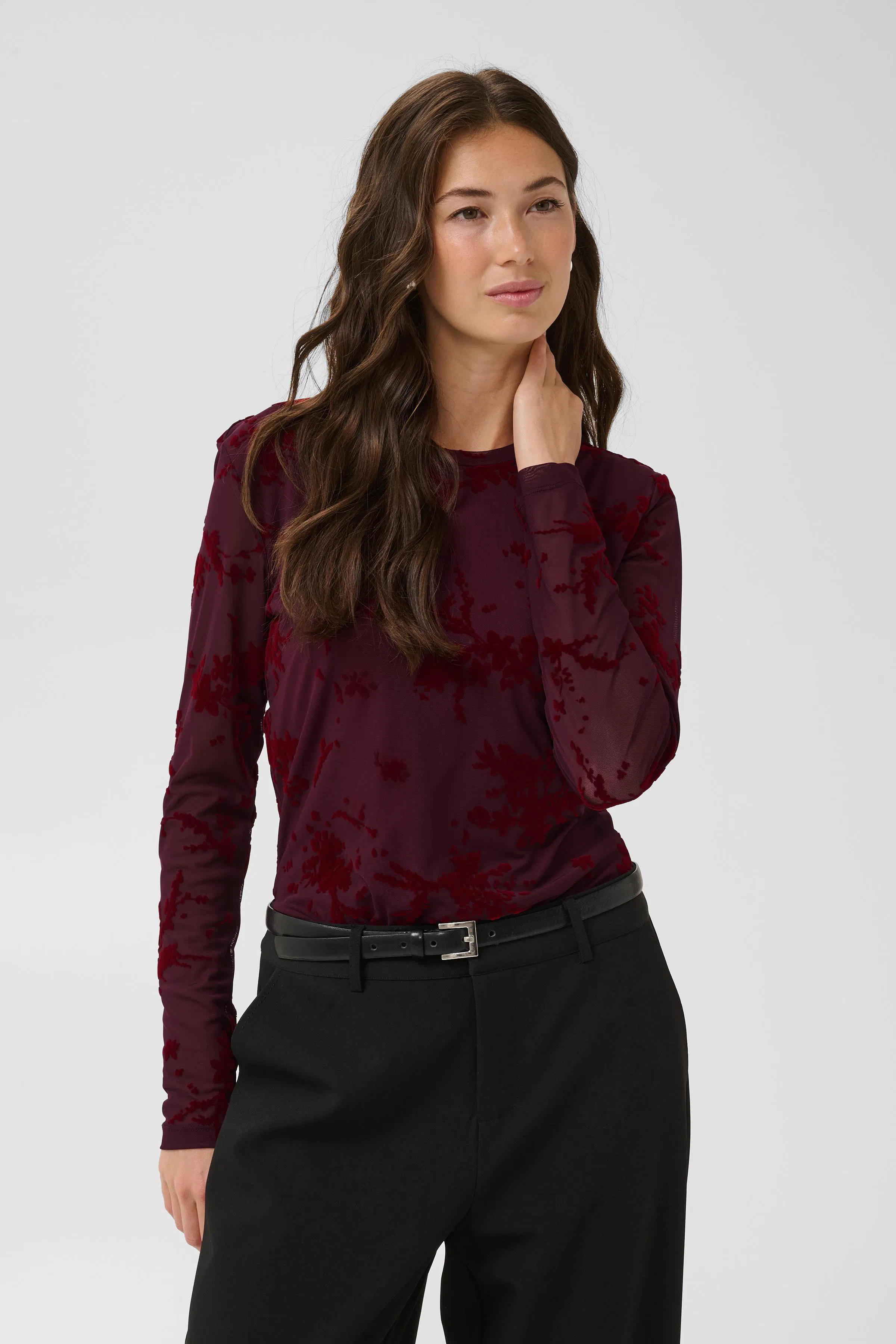 CUALIBA Bluse LOOKBOOK FRONT 50114134-900014885