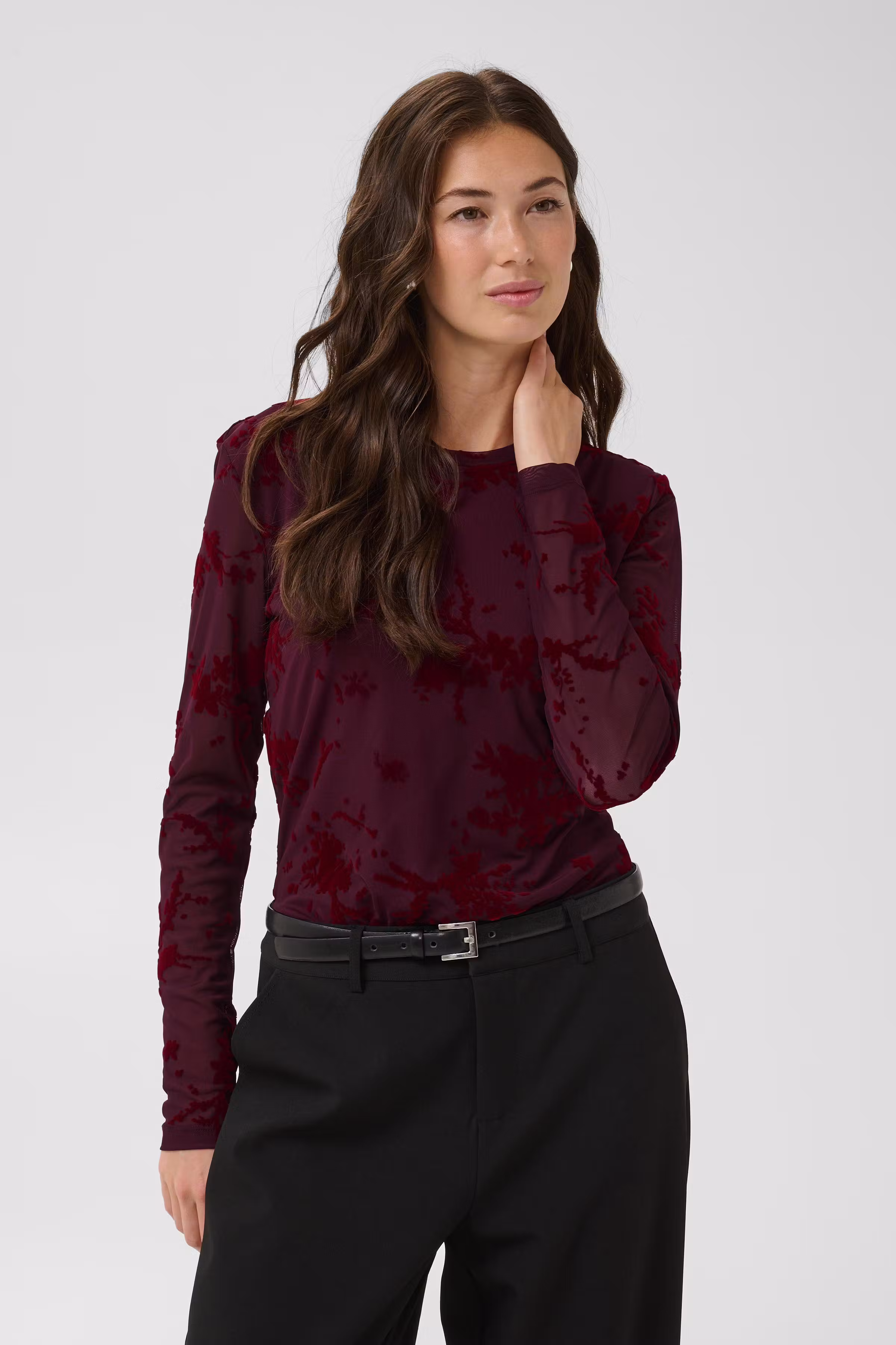 CUALIBA Bluse LOOKBOOK FRONT 50114134-900014885