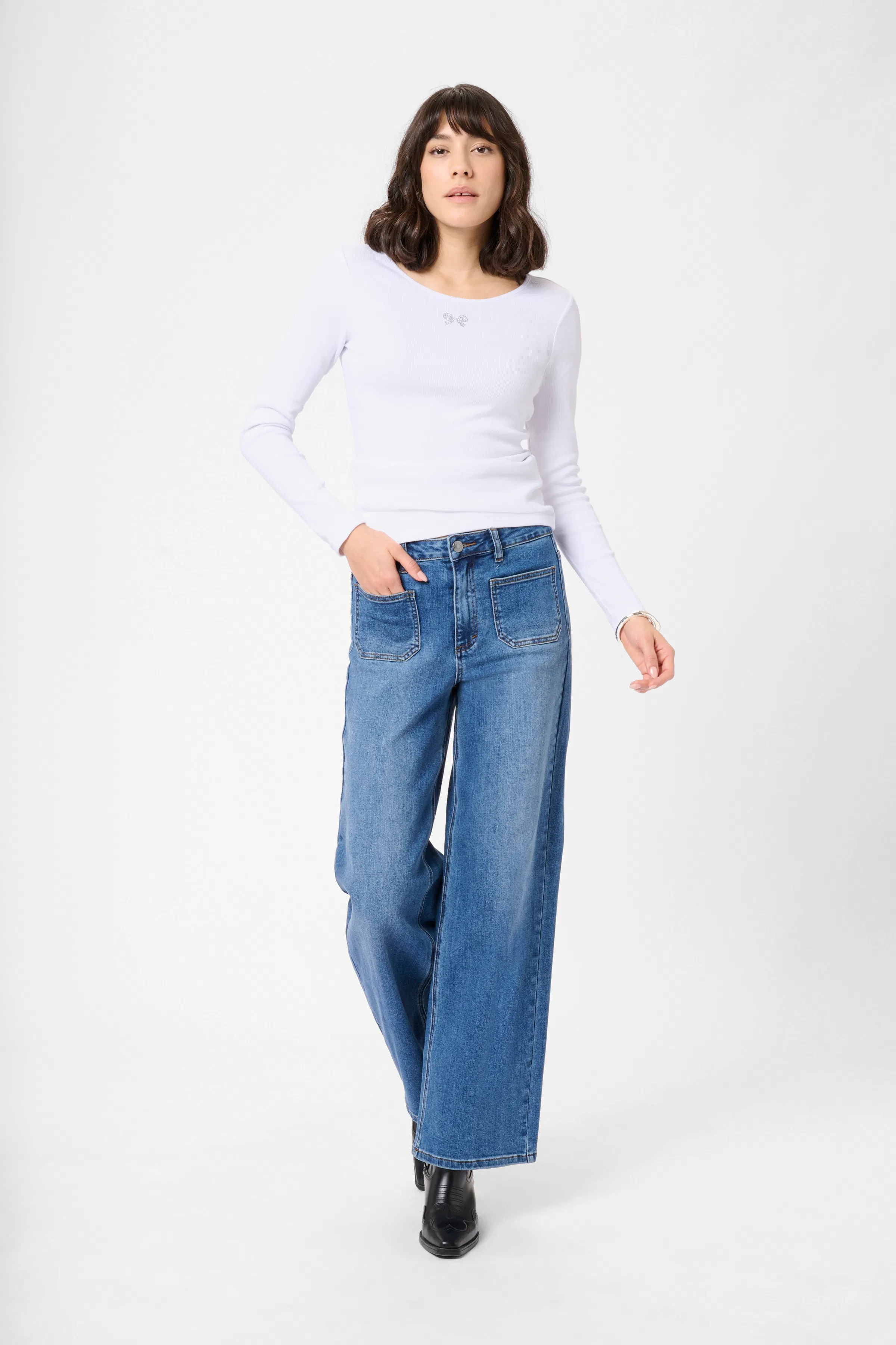 KAcarna Bluse LOOKBOOK FRONT 10511012-110601