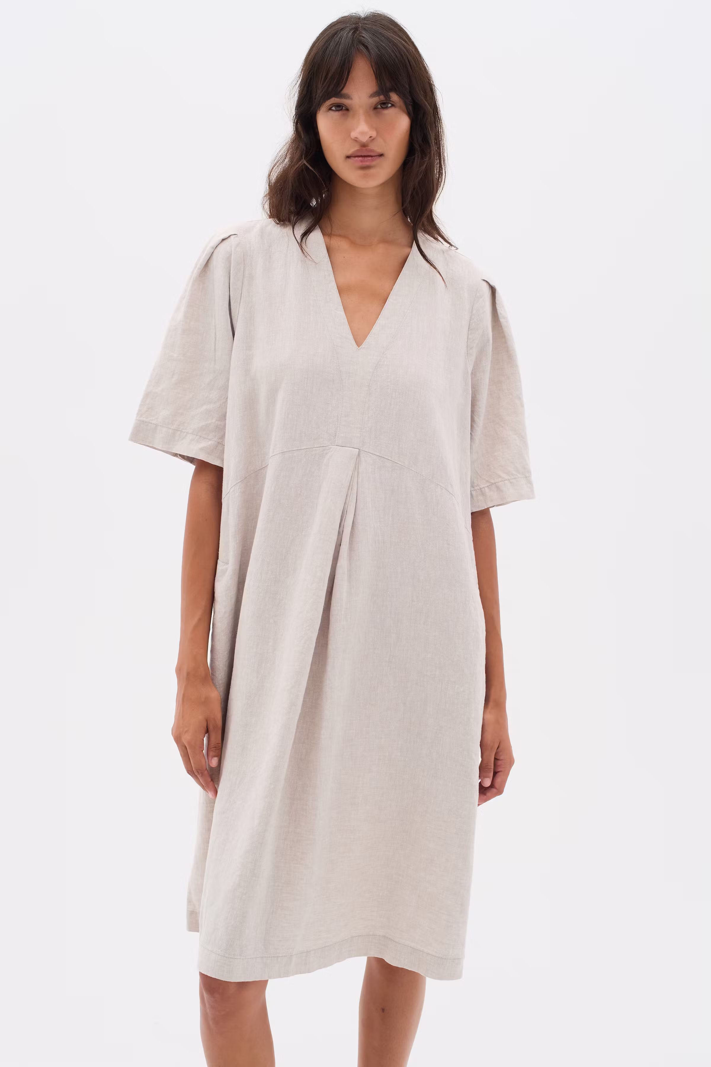 RimoneIW Linen Dress LOOKBOOK FRONT 30110365-1304031
