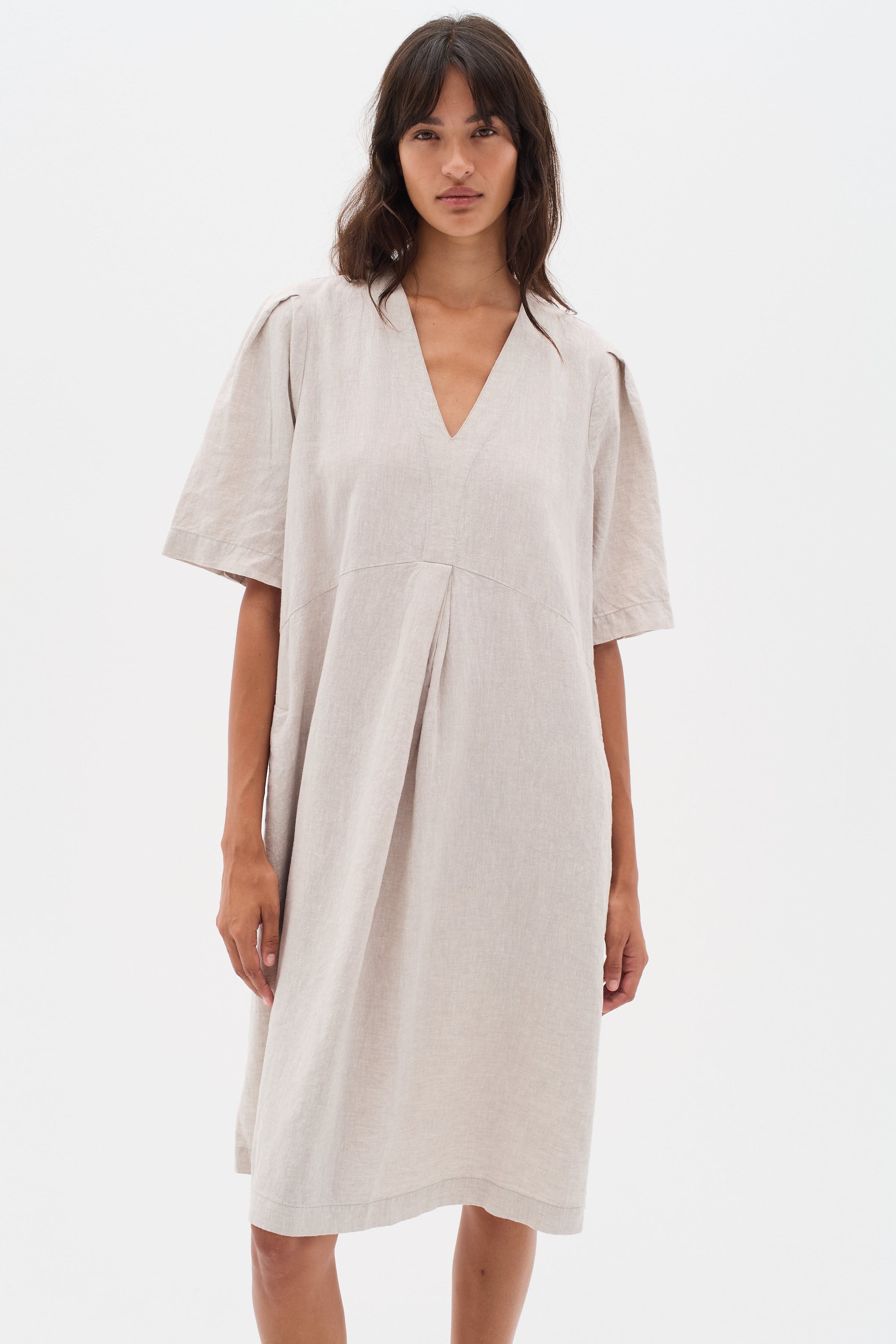 RimoneIW Linen Dress LOOKBOOK FRONT 30110365-1304031