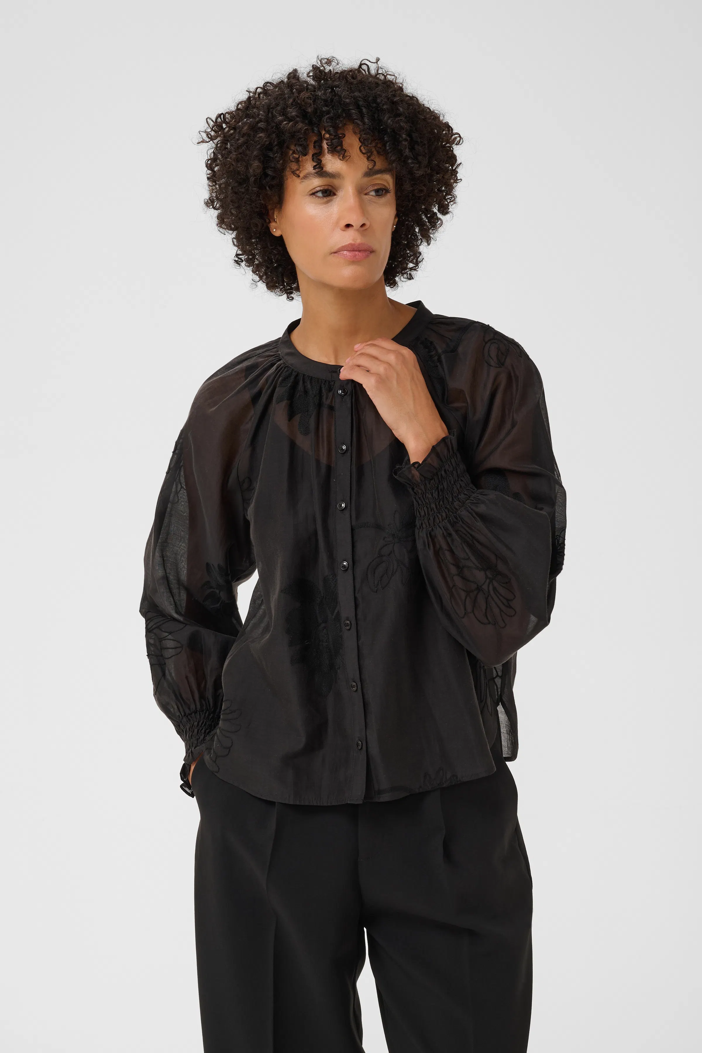 CheyannePW Skjorte LOOKBOOK FRONT 30310821-194008