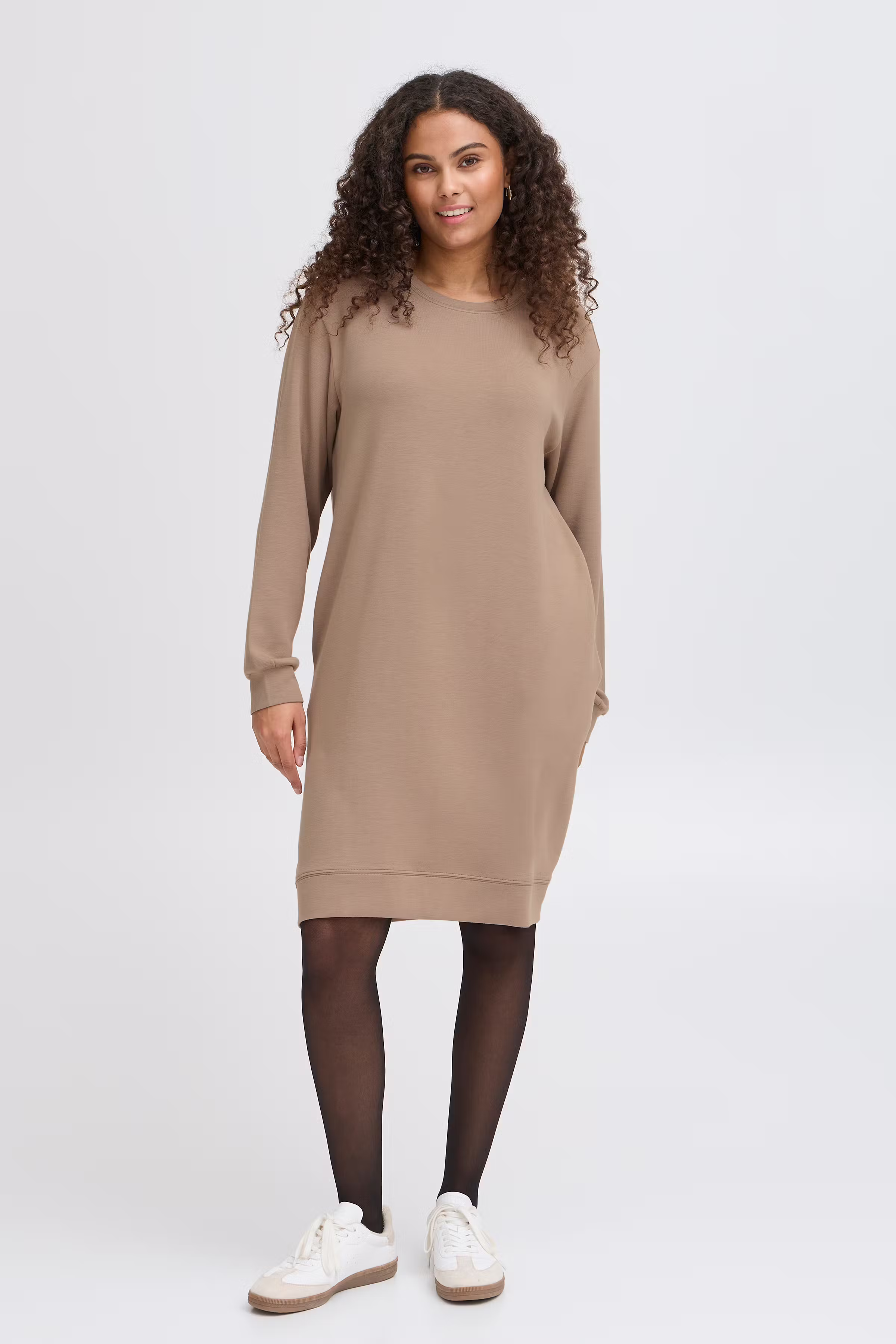 FRAURORA Sweatshirt kjole LOOKBOOK FRONT 20615560-181110