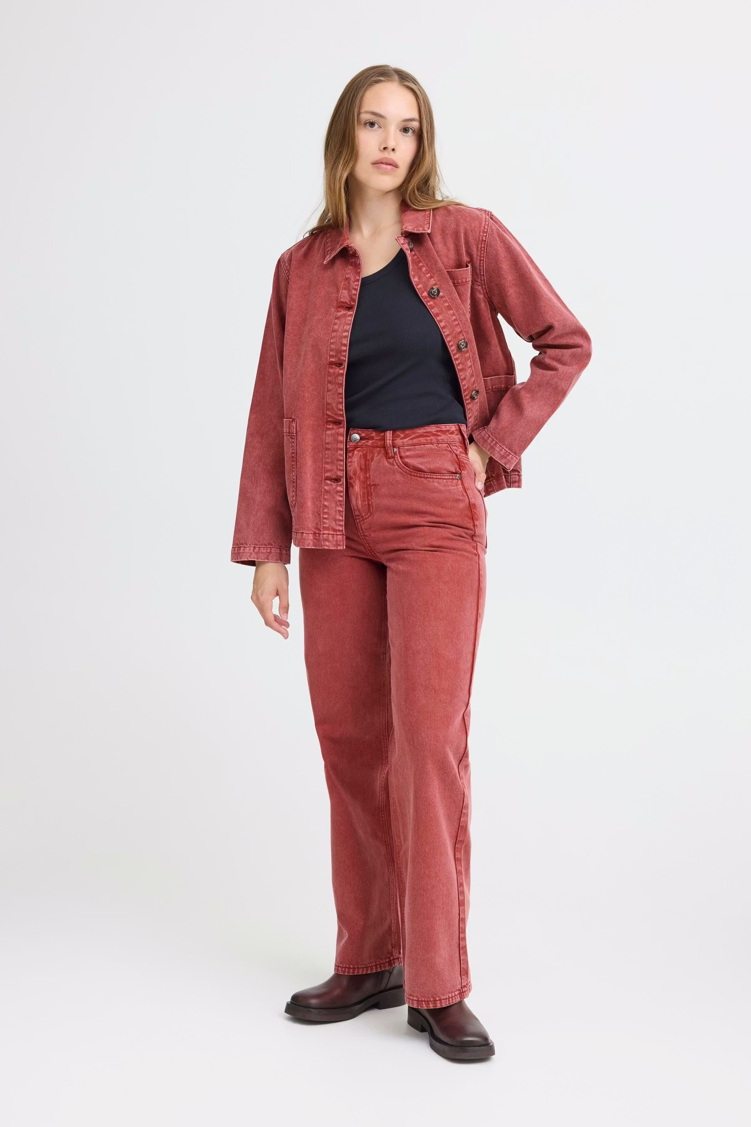 PZGIANNI Ultra High Waist Wide Leg Trousers LOOKBOOK FRONT 50209134-181325