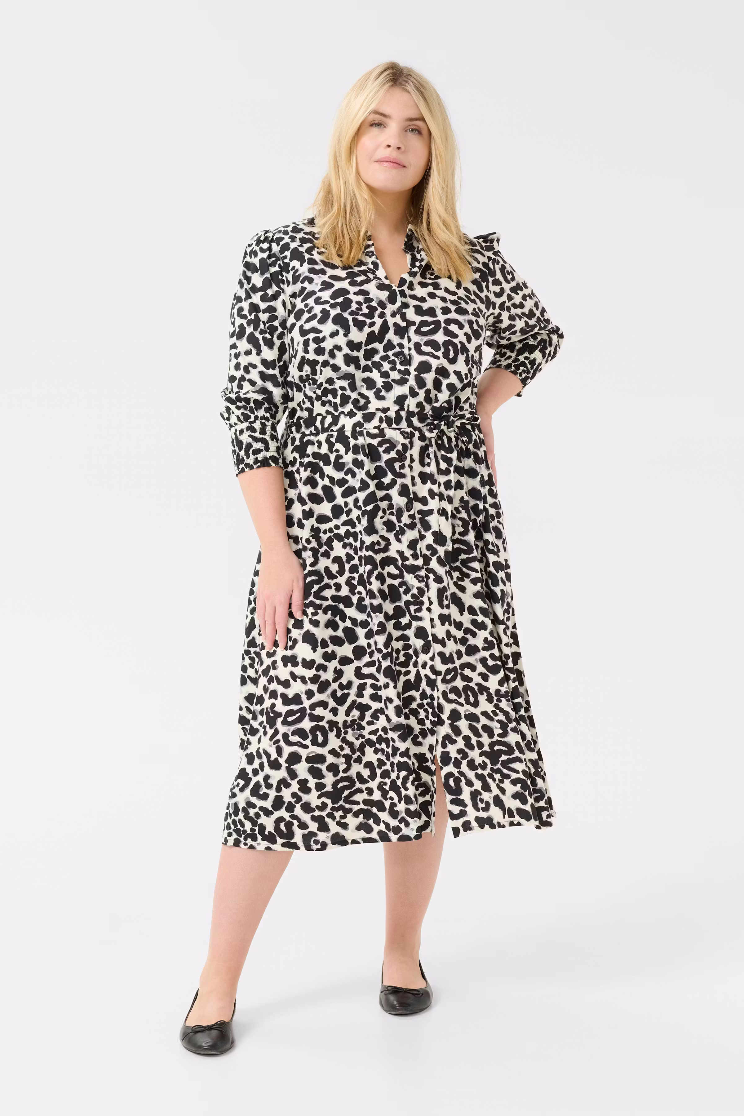 KCamina Leopardkleid LOOKBOOK FRONT 10583318-107798