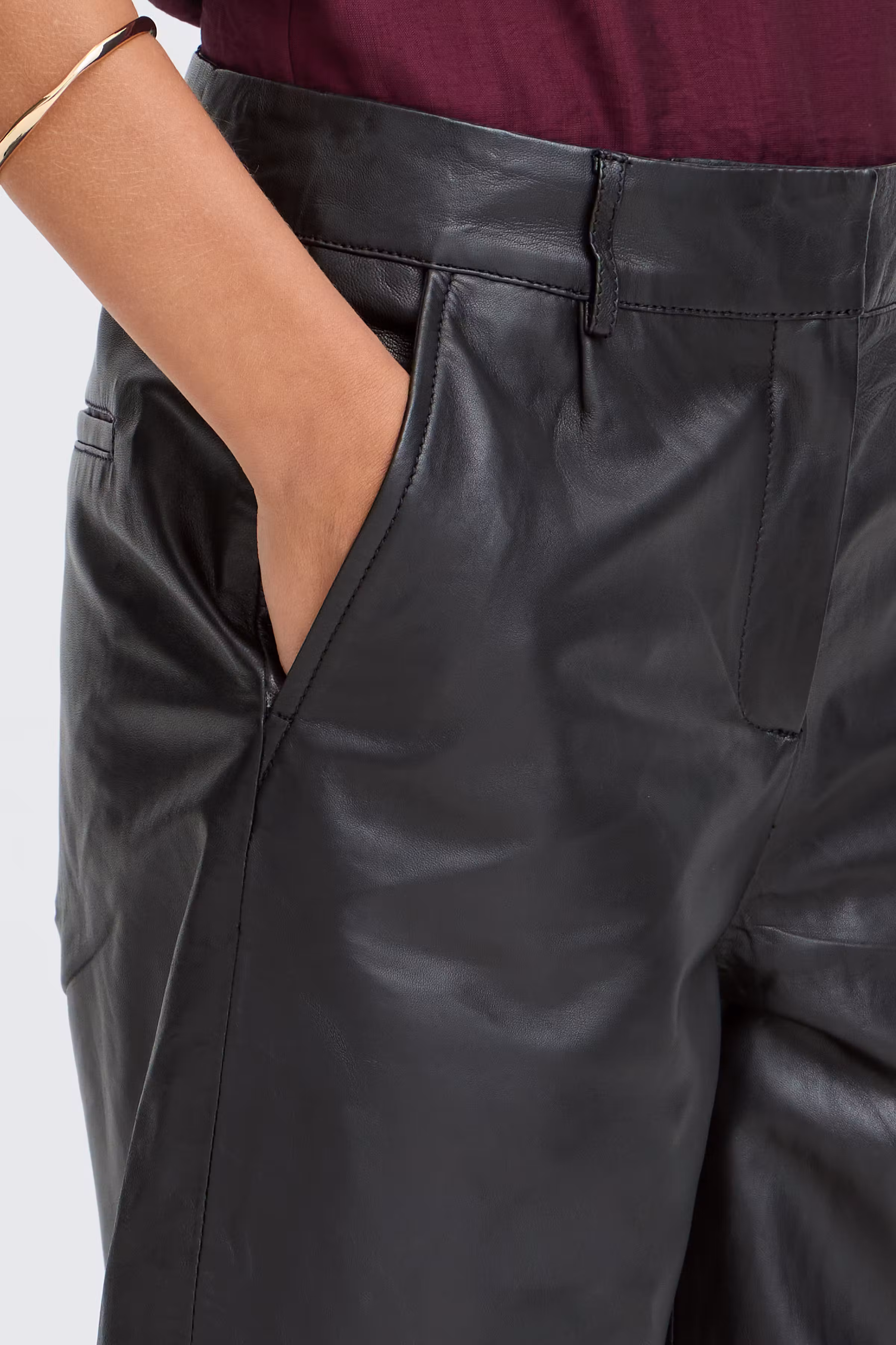FRNALEATHER Shorts LOOKBOOK DETAIL 20613082-194008