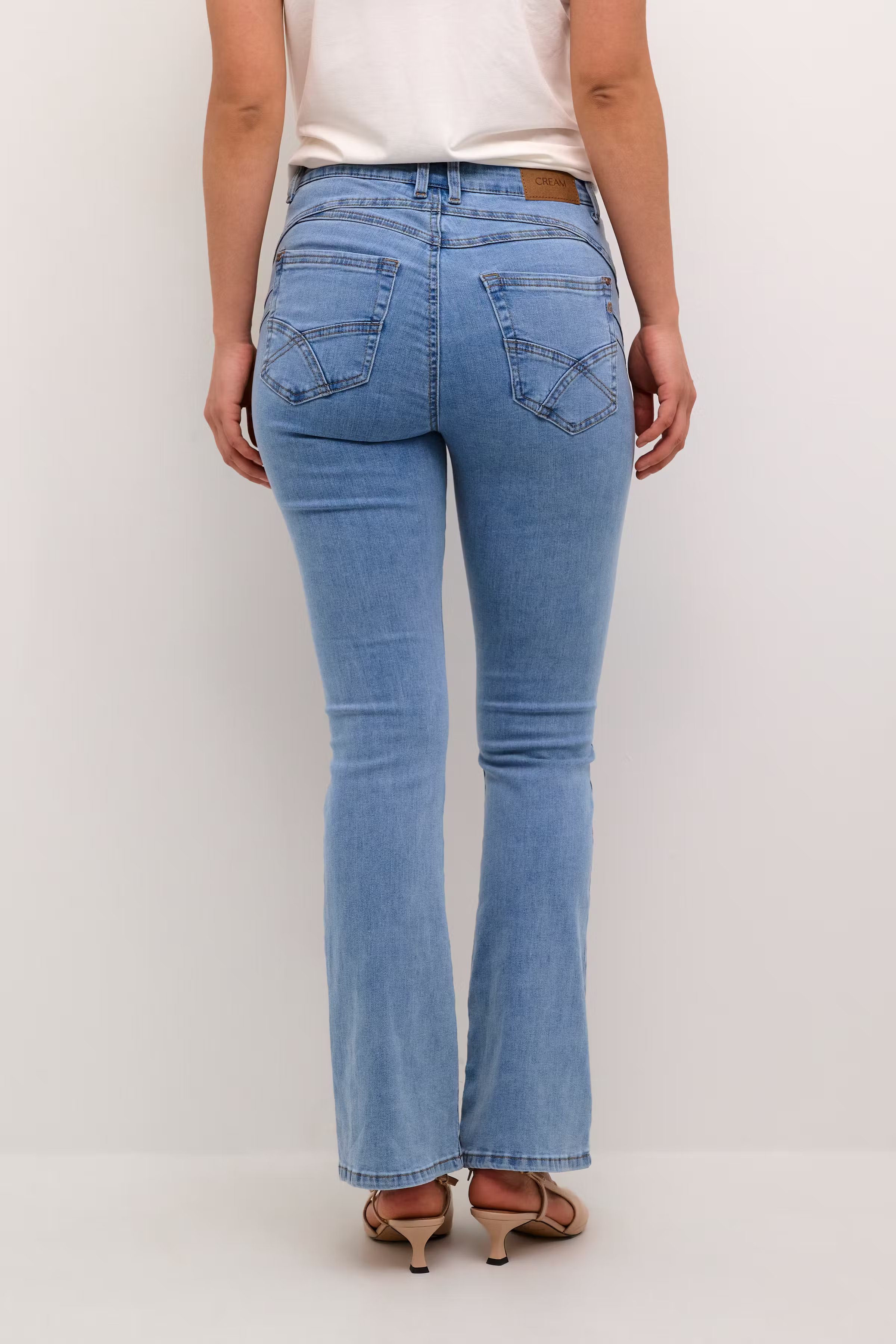 CRAmalie Bootcut Jeans LOOKBOOK BACK 10650697-105504