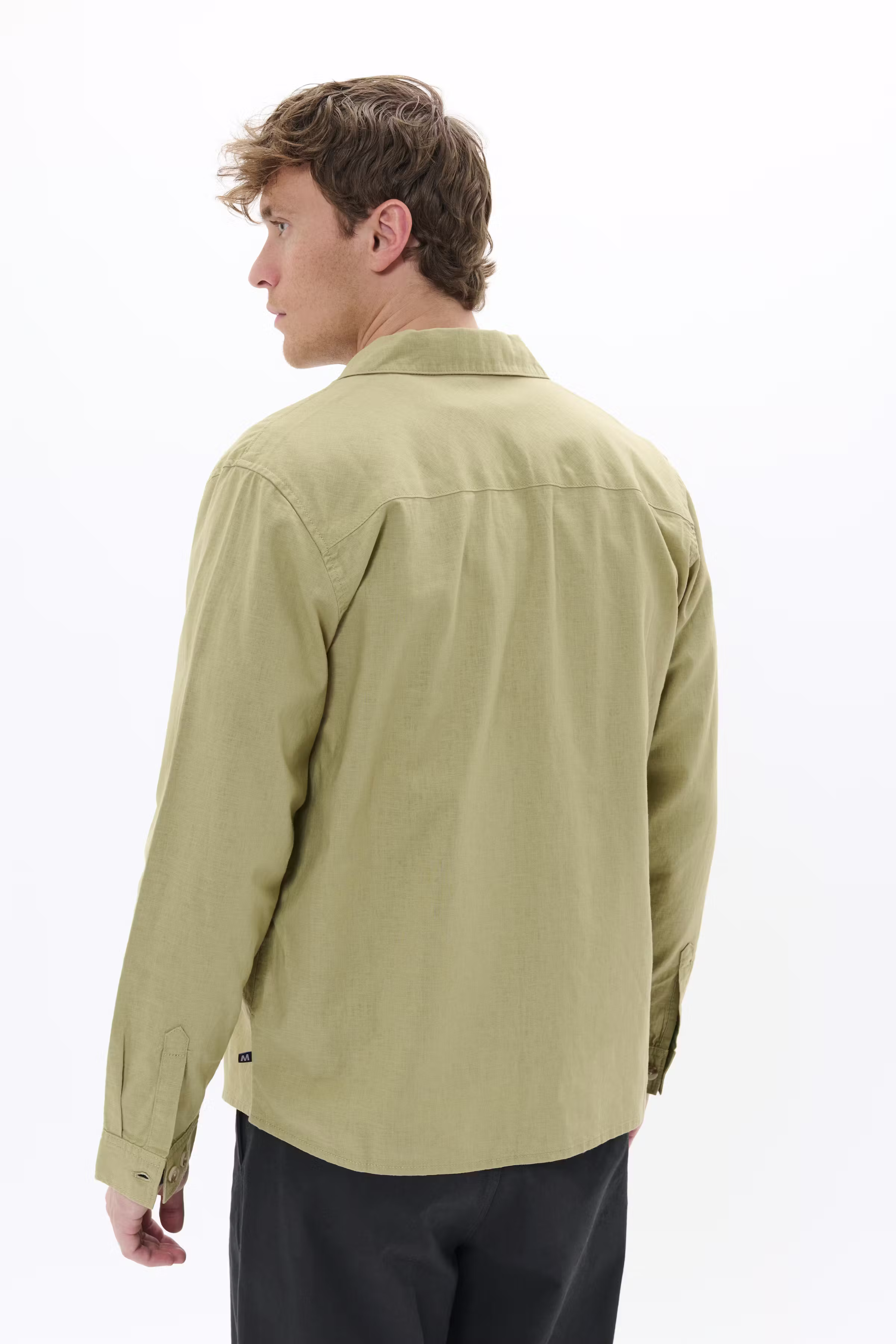 MAbarto linen shirt LOOKBOOK BACK 30207435-161118