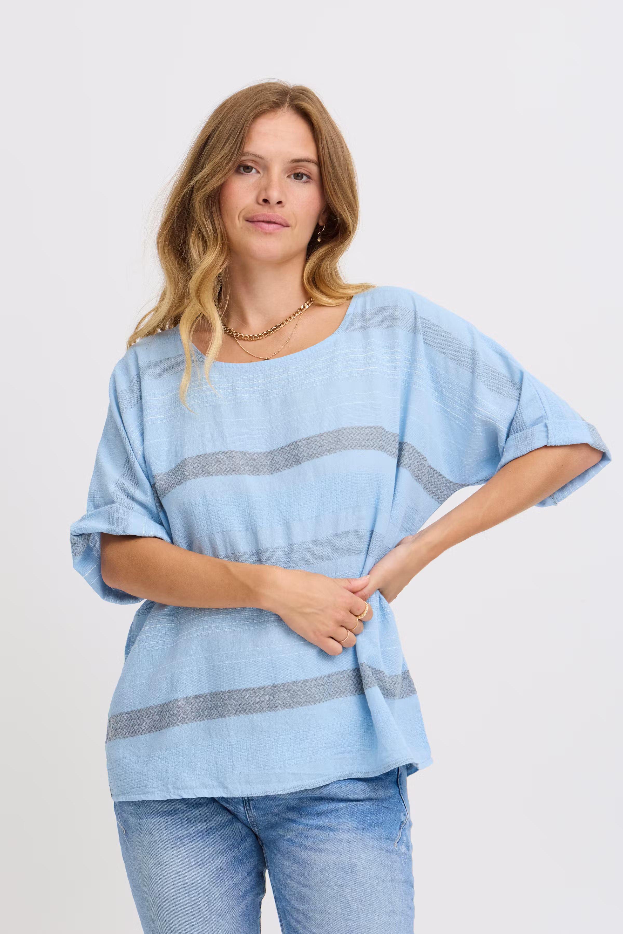 SBKARLINE Bluse LOOKBOOK FRONT 22100691-164023