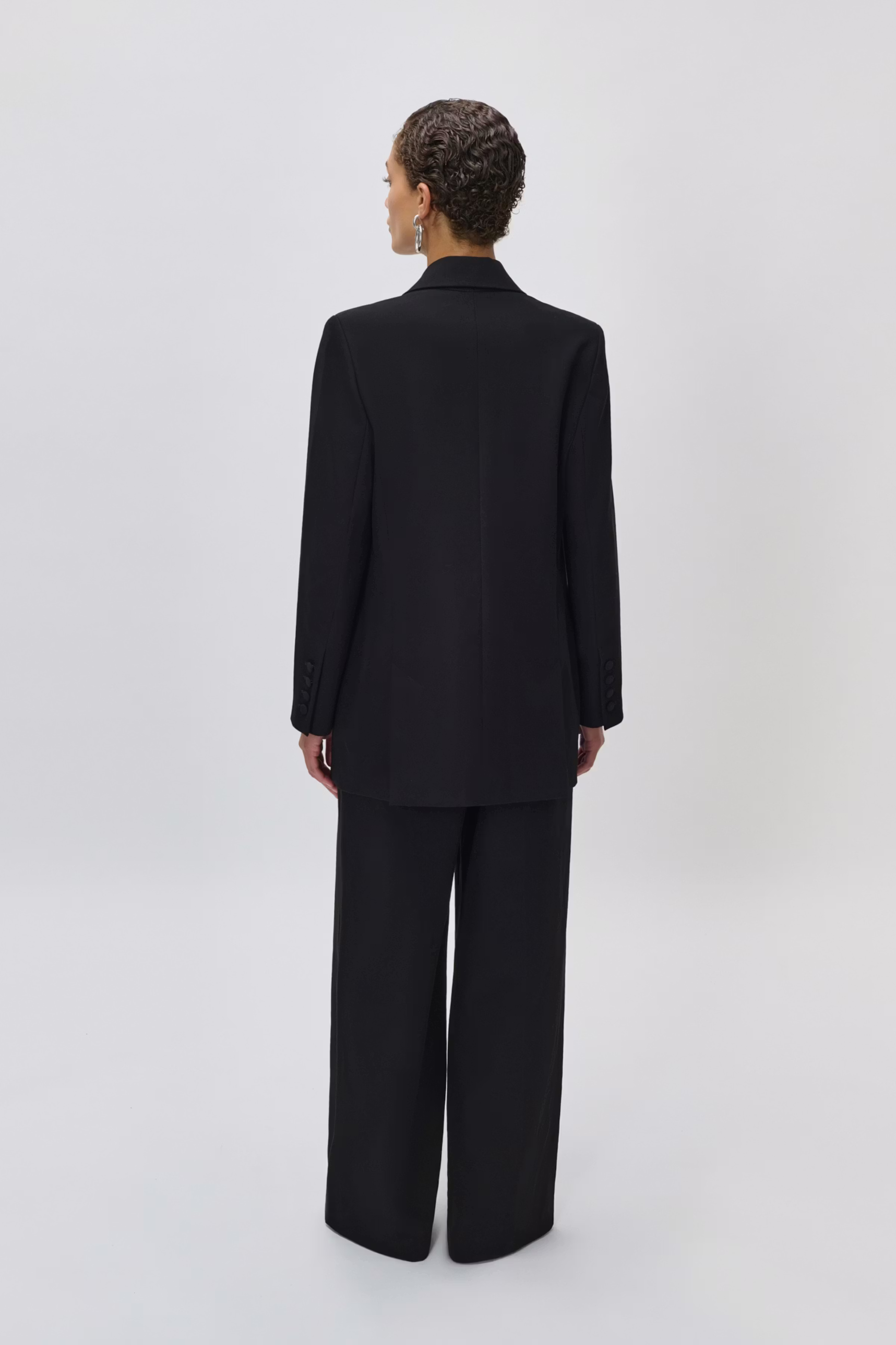 JIL BLAZER LOOKBOOK BACK 30600559-BK999