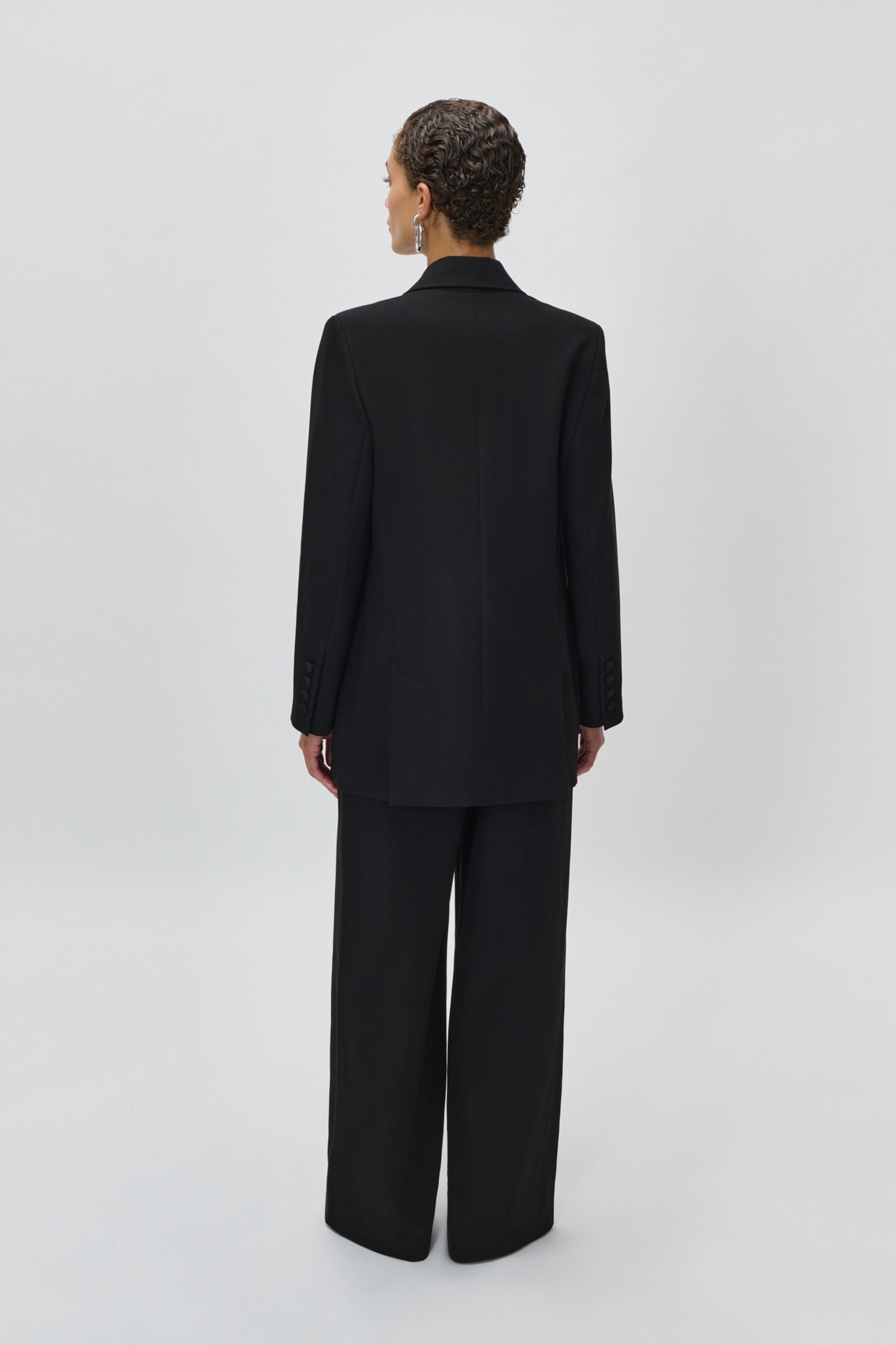 JIL BLAZER LOOKBOOK BACK 30600559-BK999