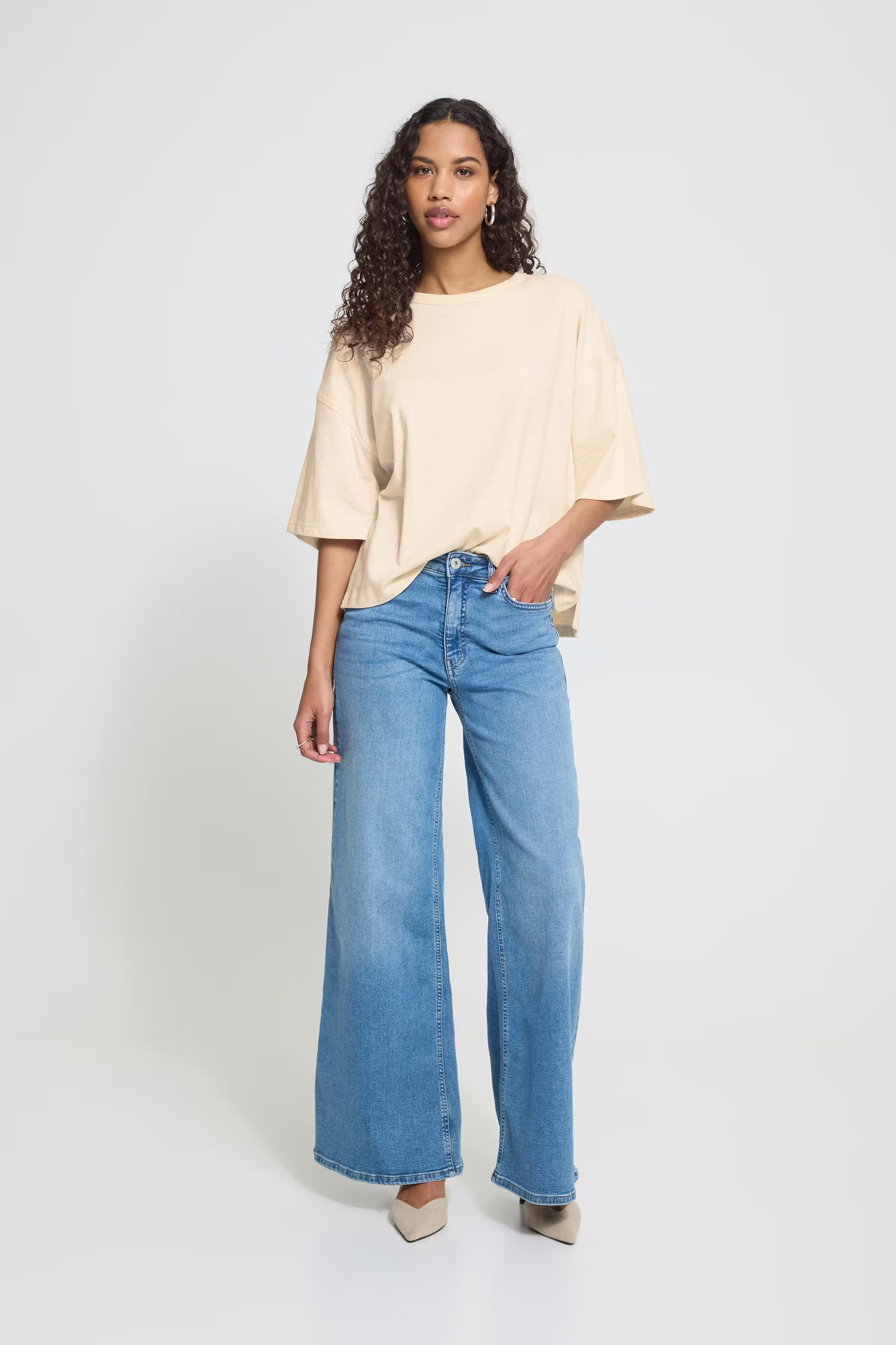 IHPALMER EXTRA LOOSE T-shirt LOOKBOOK FRONT 20124233-1309051