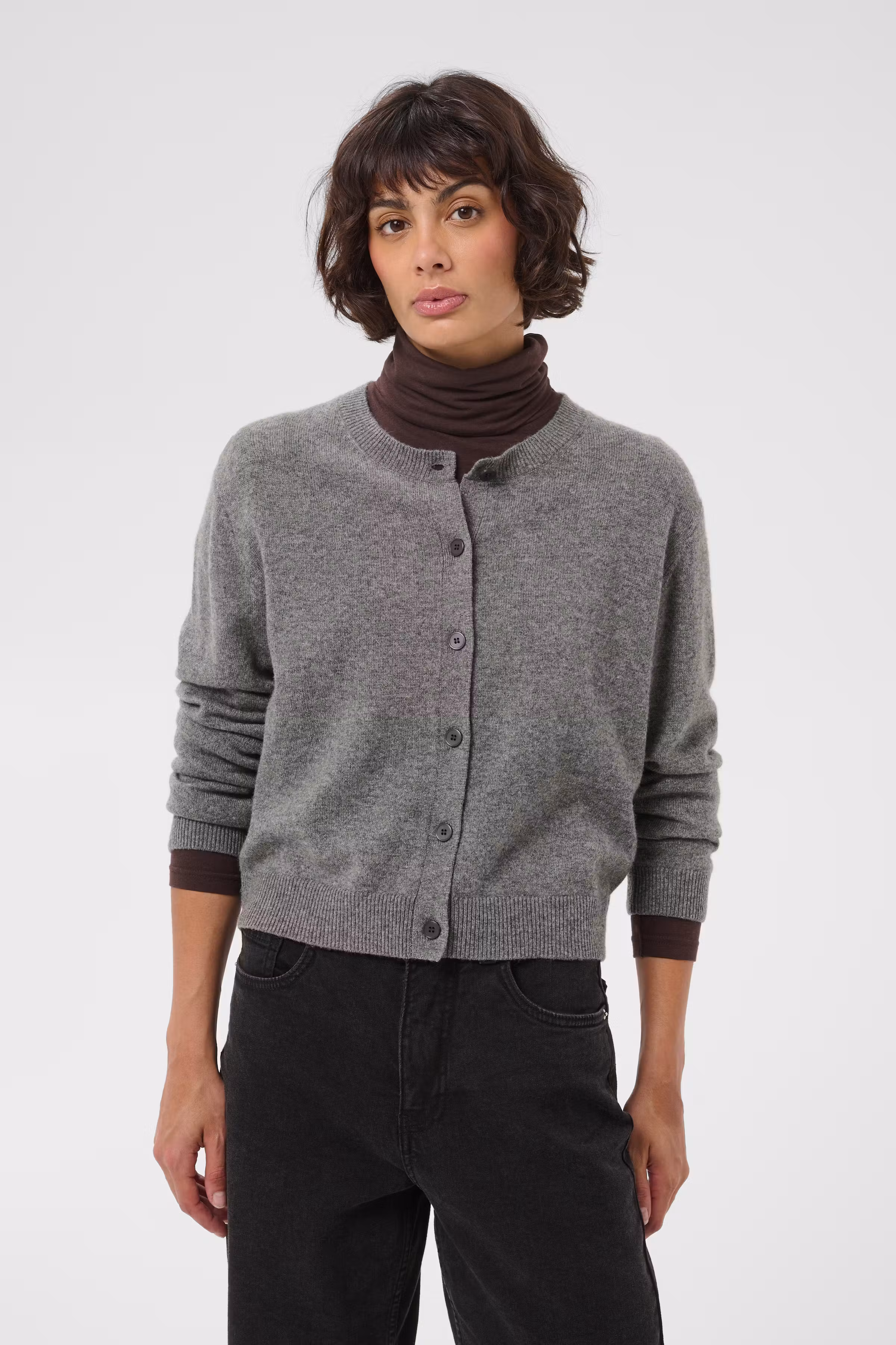 CarimiPW Cardigan LOOKBOOK FRONT 30310871-1802011