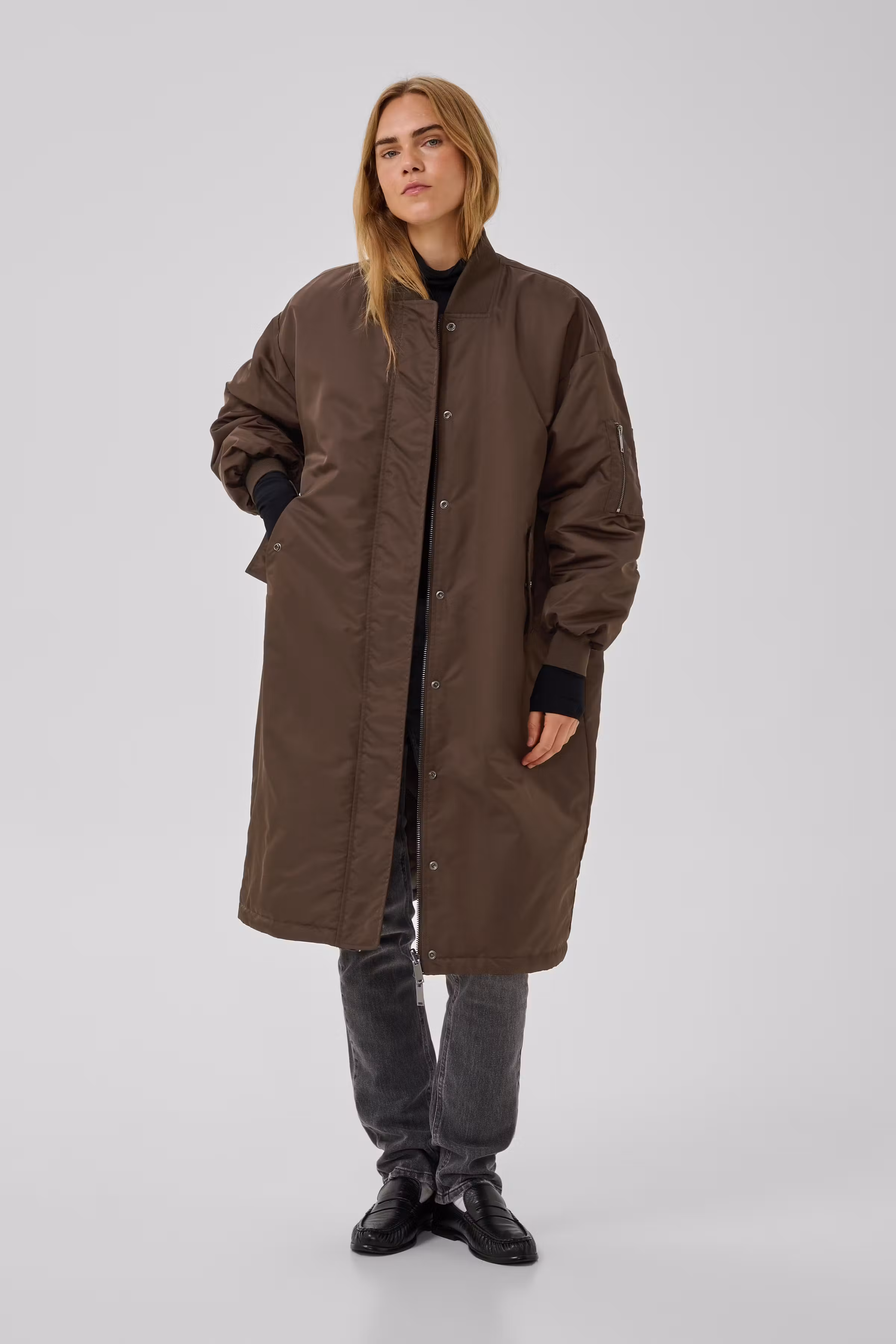 HelgaMW Lange jas LOOKBOOK FRONT 10705191-190712