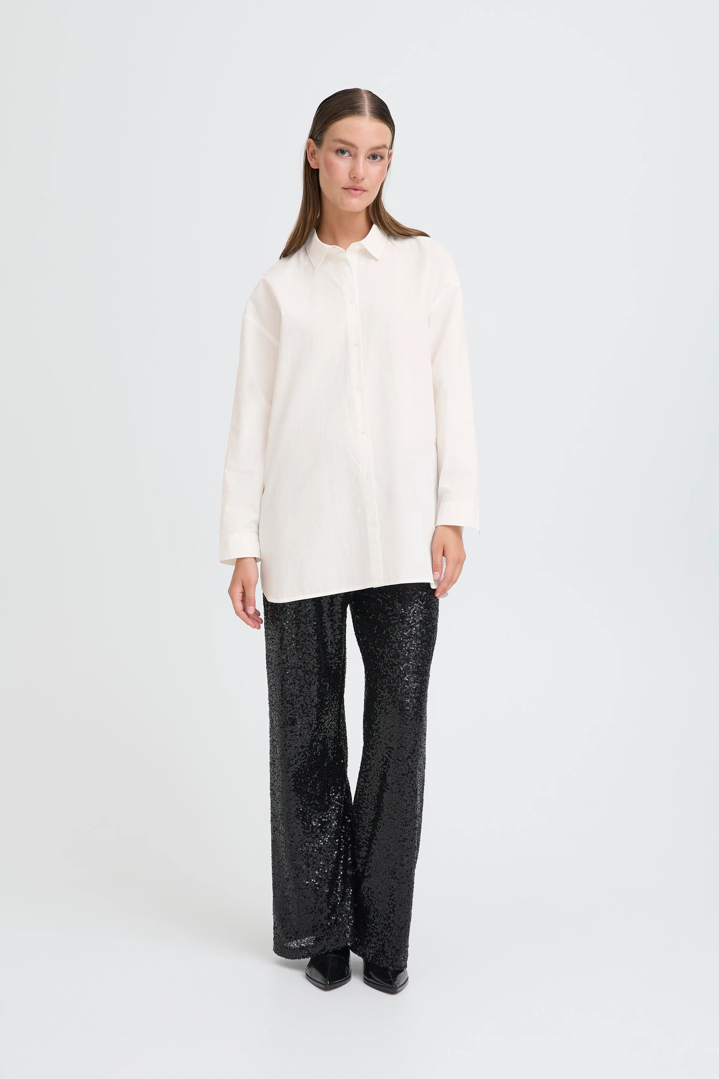 IHFUNILA Skjorte LOOKBOOK FRONT 20124705-114201