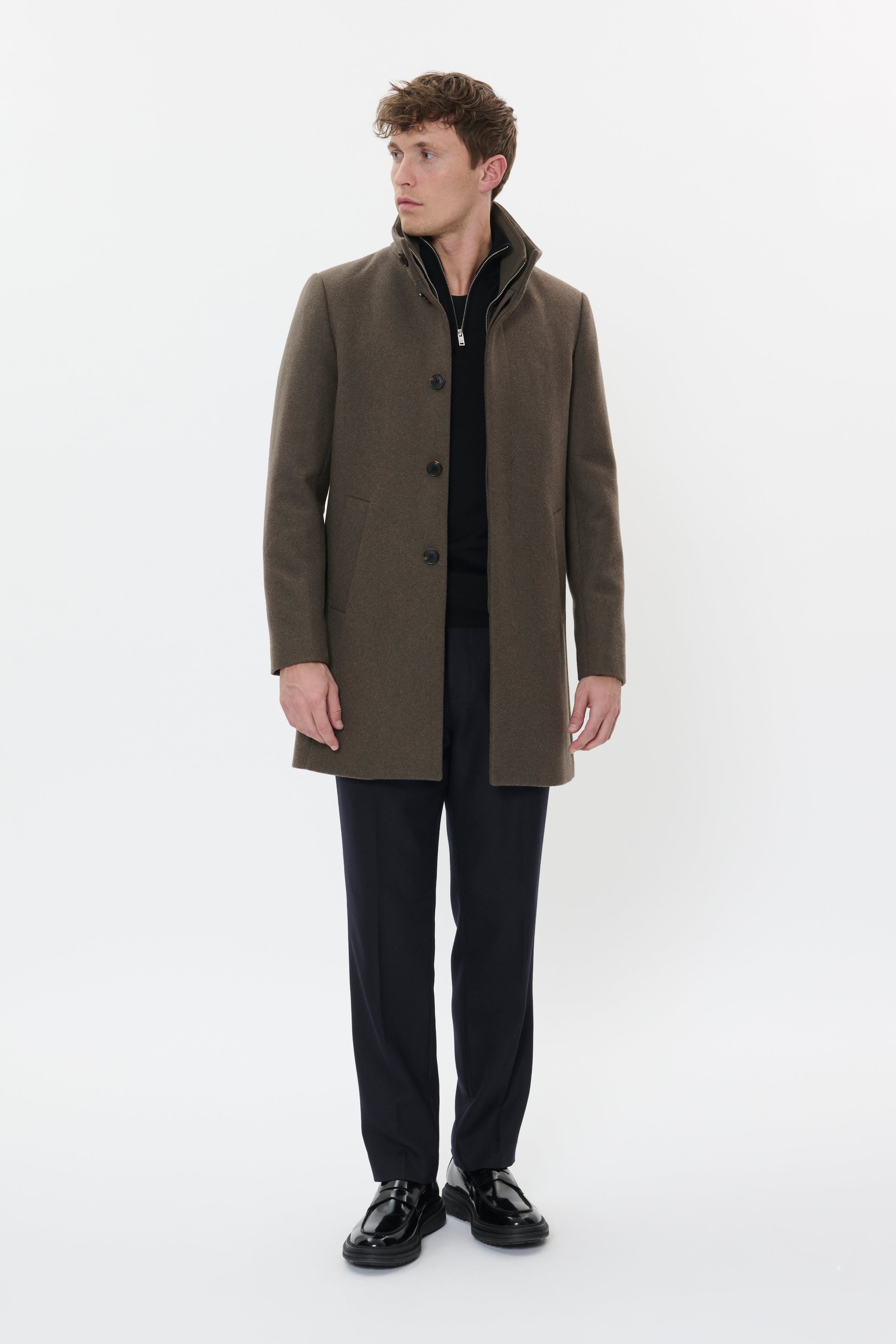Harvey Wool Coat LOOKBOOK FRONT 30203845-181110