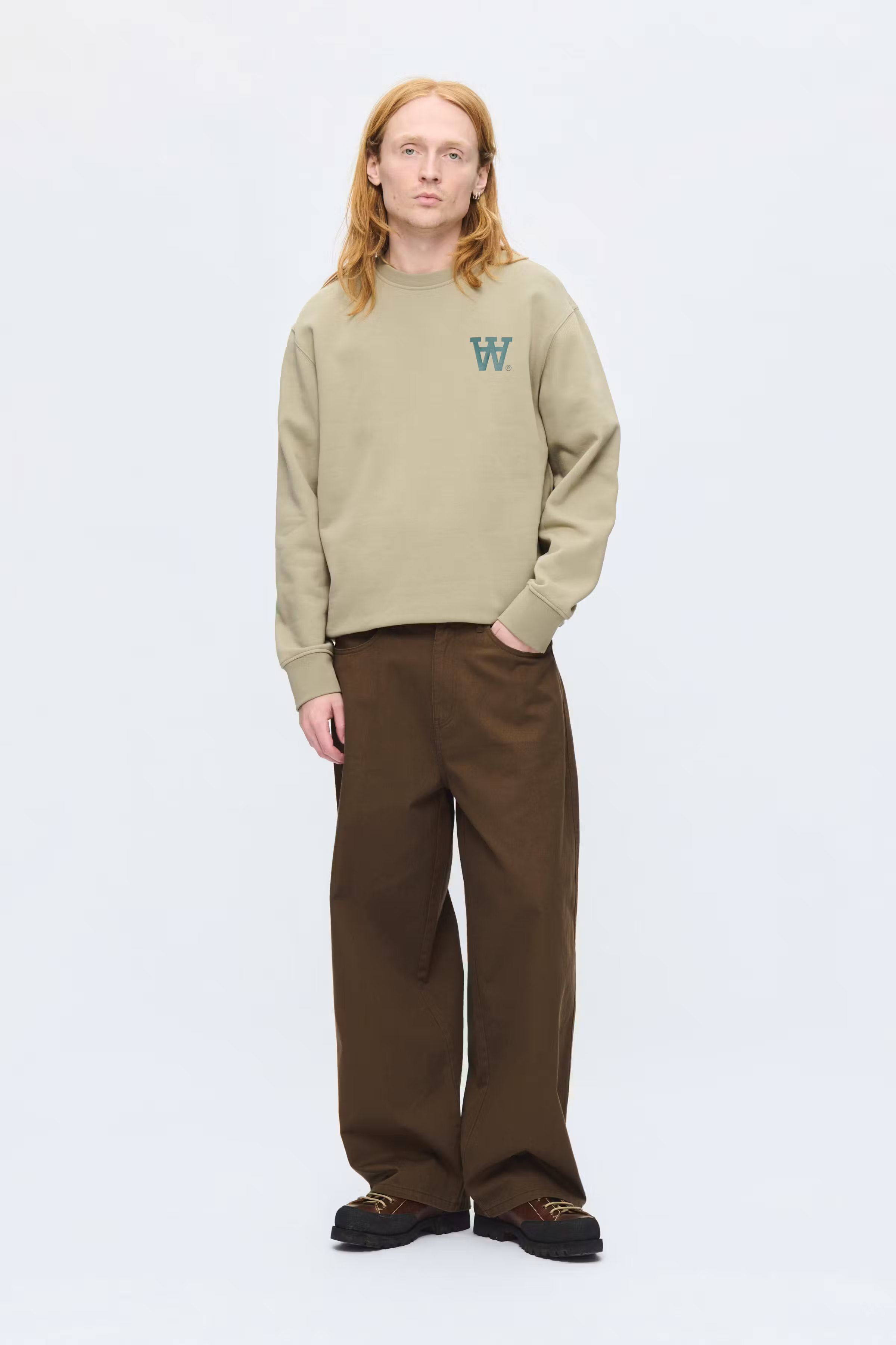 WWNoel AA Chest Print Sweatshirt LOOKBOOK FRONT 30250163-170619