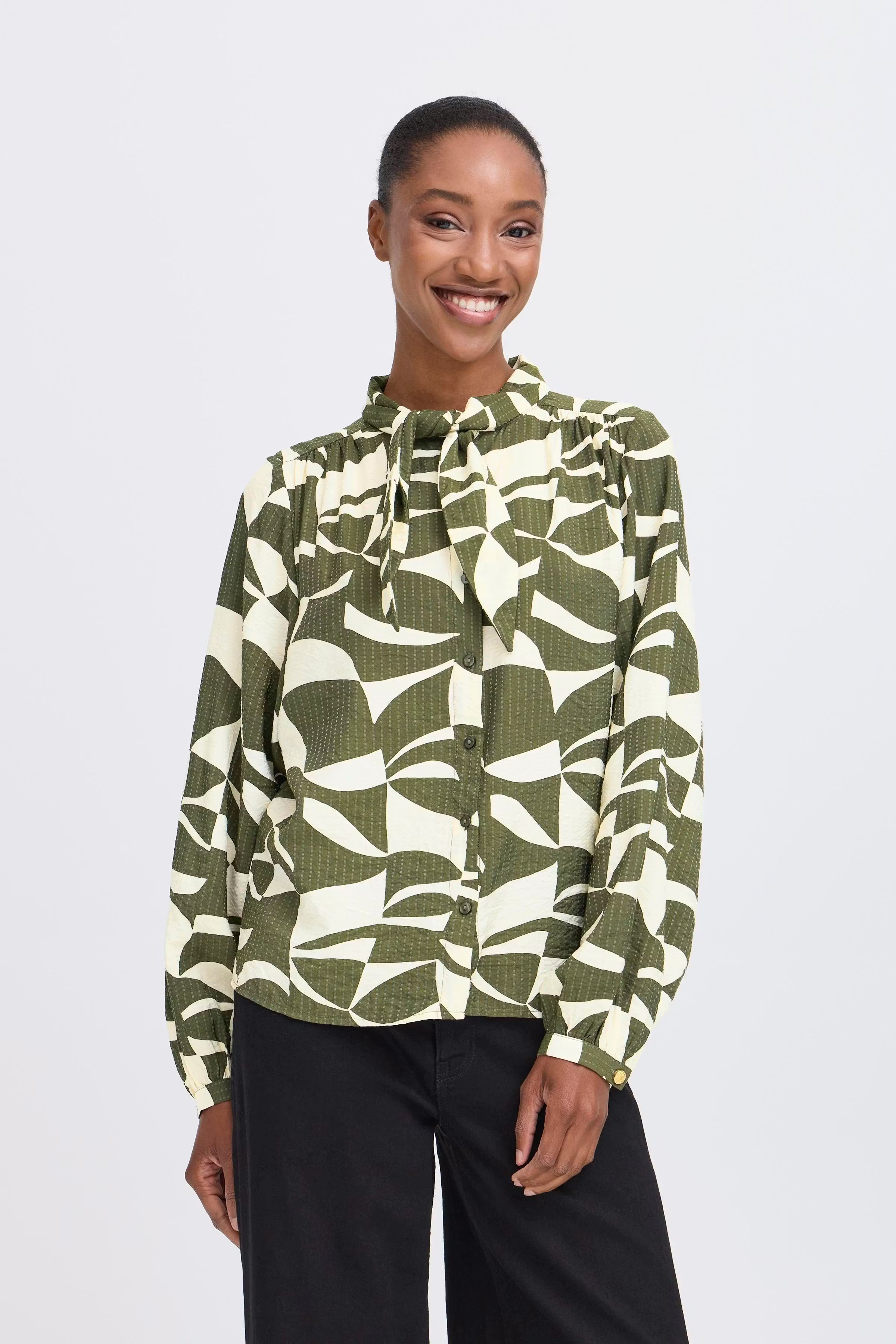 IHLISADORA Overhemd LOOKBOOK FRONT 20124286-900000701