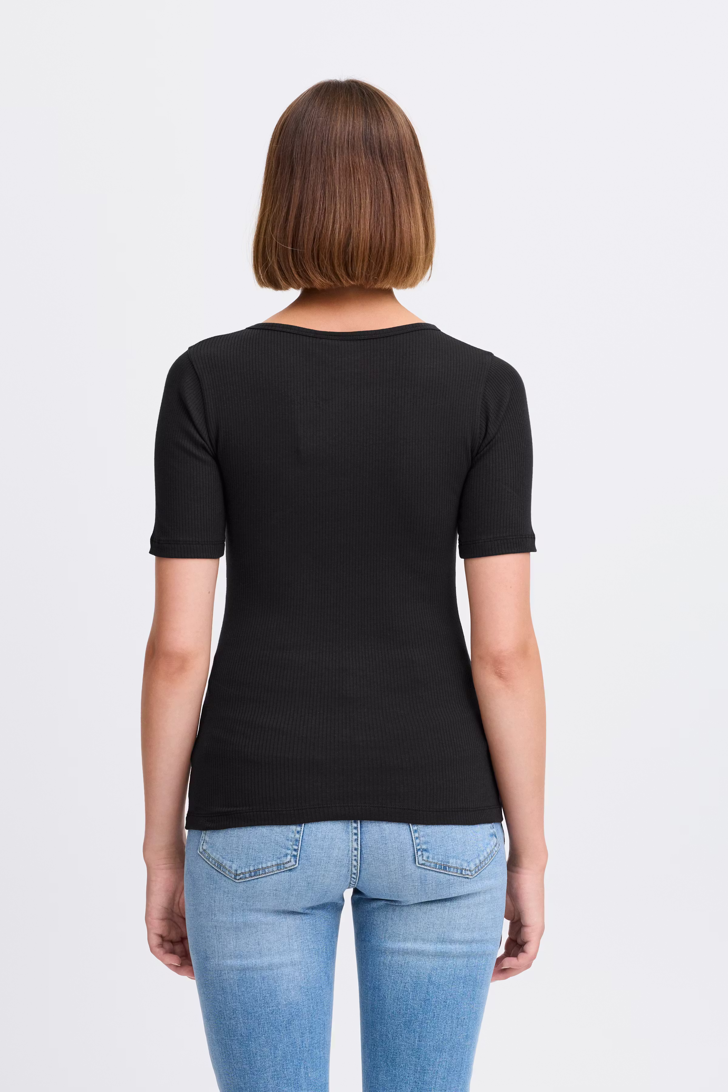 IHPALMER RIB T-shirt LOOKBOOK BACK 20120343-194008