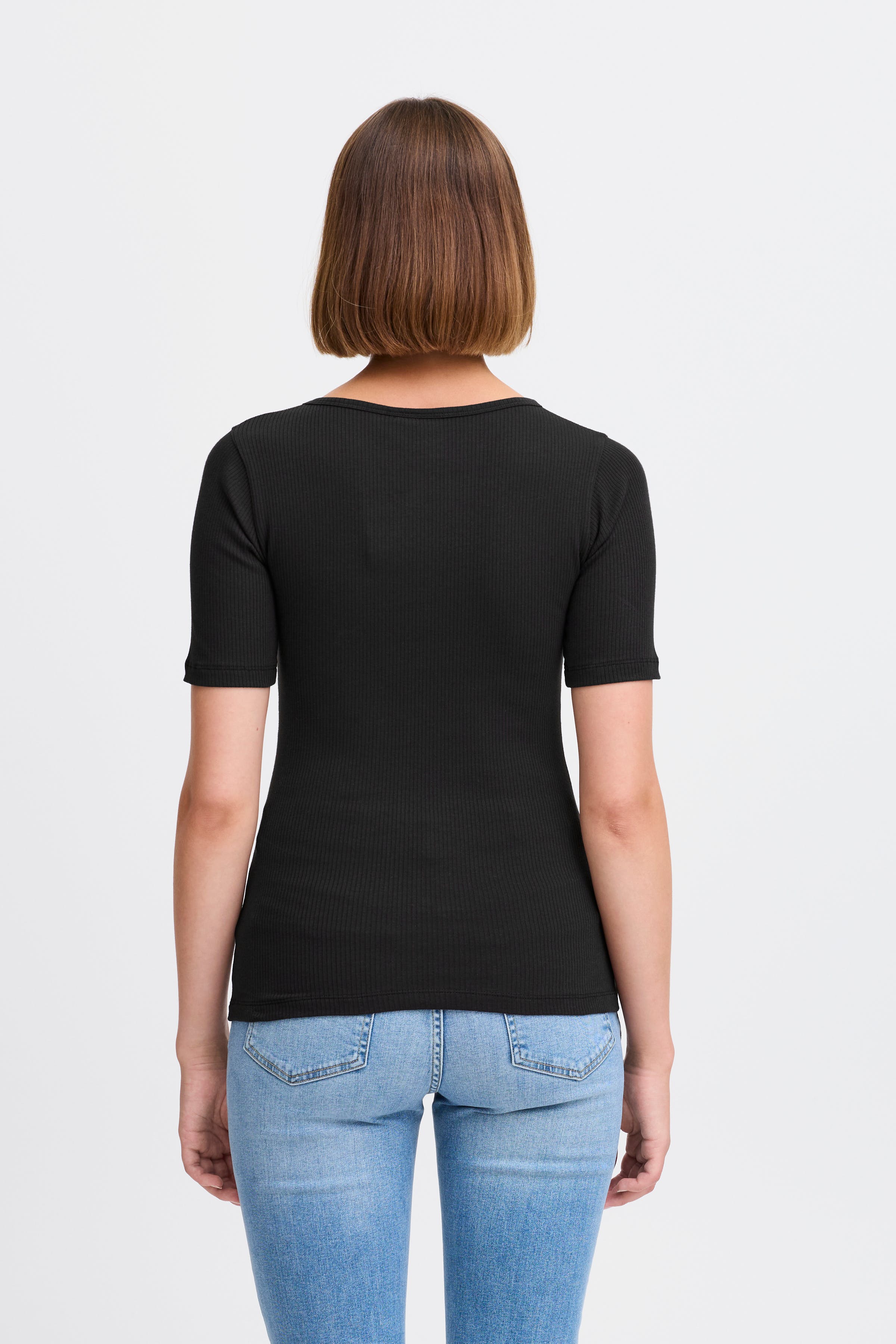 IHPALMER RIB T-shirt LOOKBOOK BACK 20120343-194008