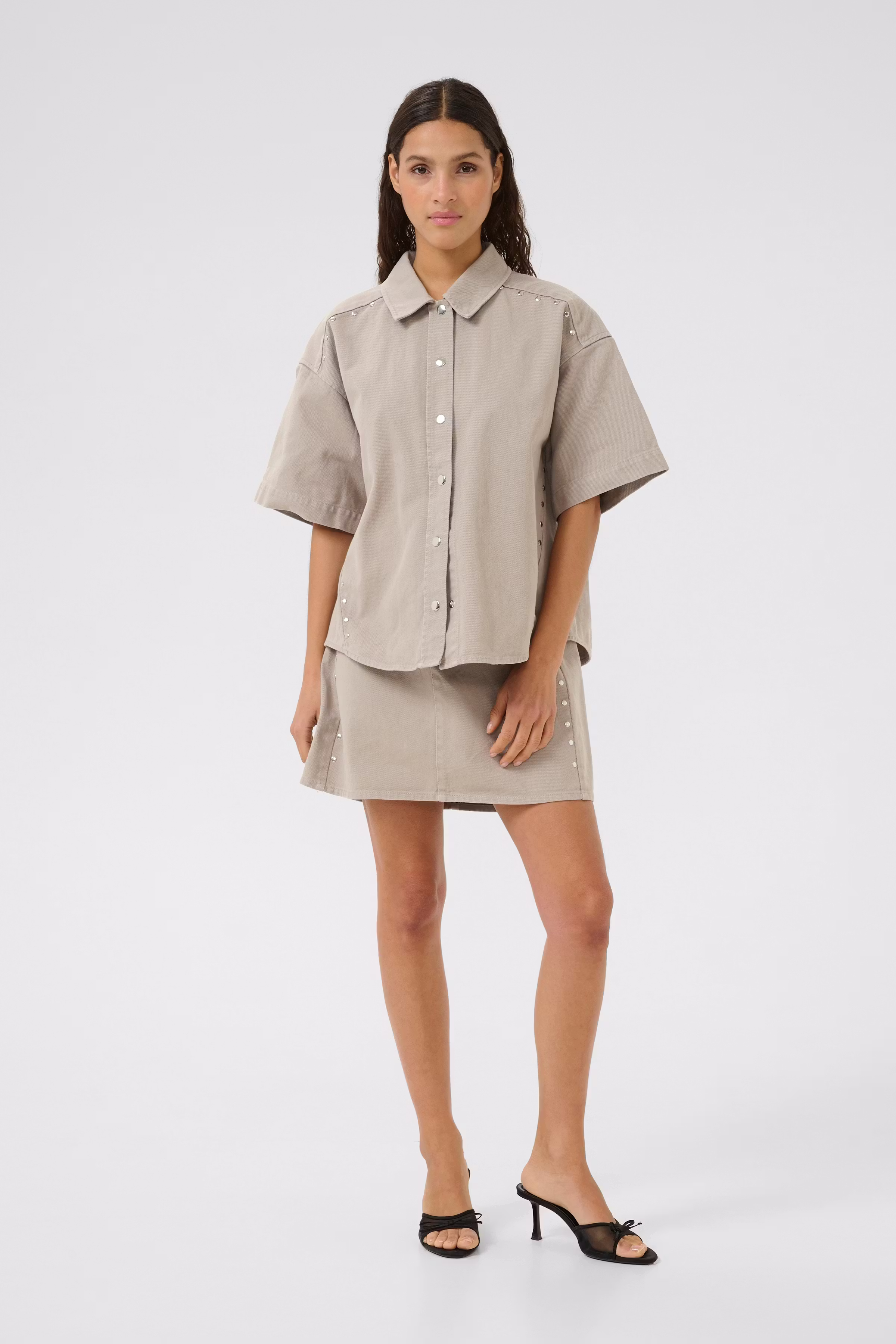 KBUnique Denim shirt LOOKBOOK FRONT 10105361-165803