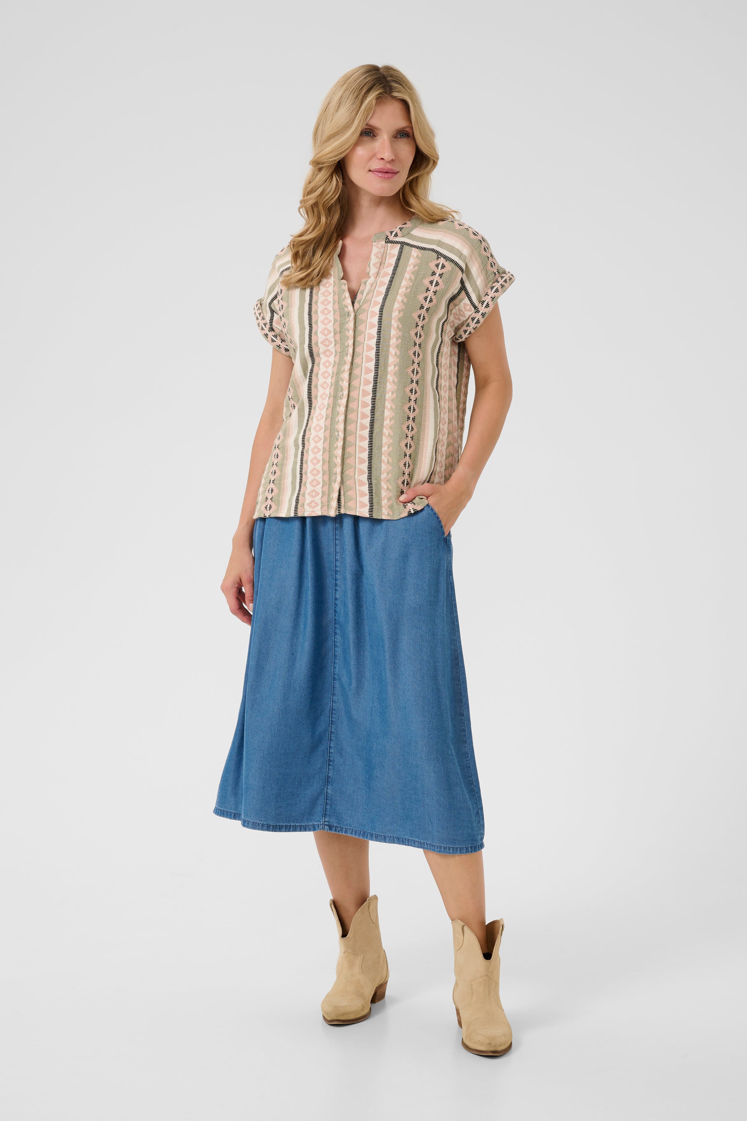 CRSola Bluse LOOKBOOK FRONT 10613546-107279