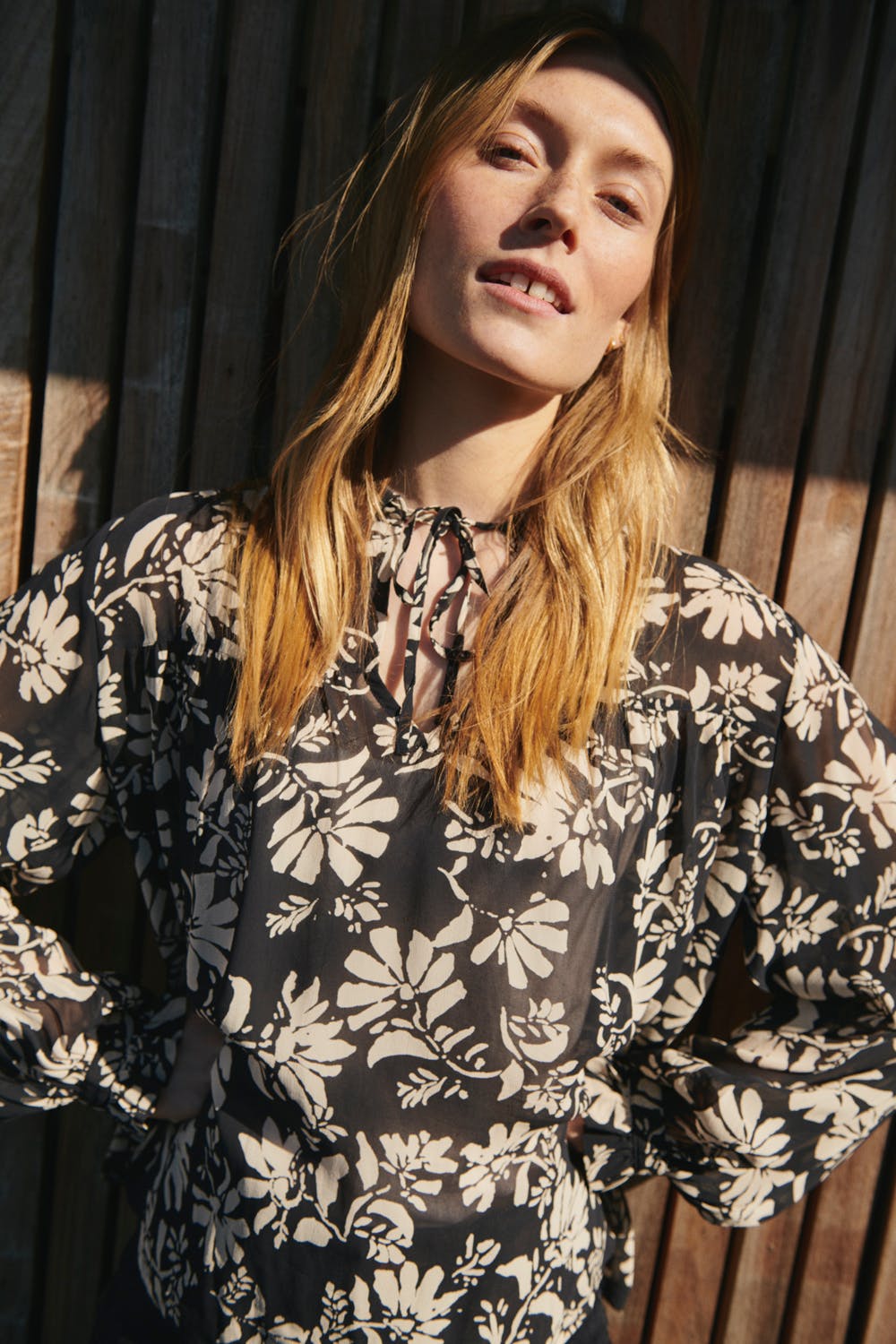 FayaPW Long-sleeved blouse LOCATION NONE 30308284-302622