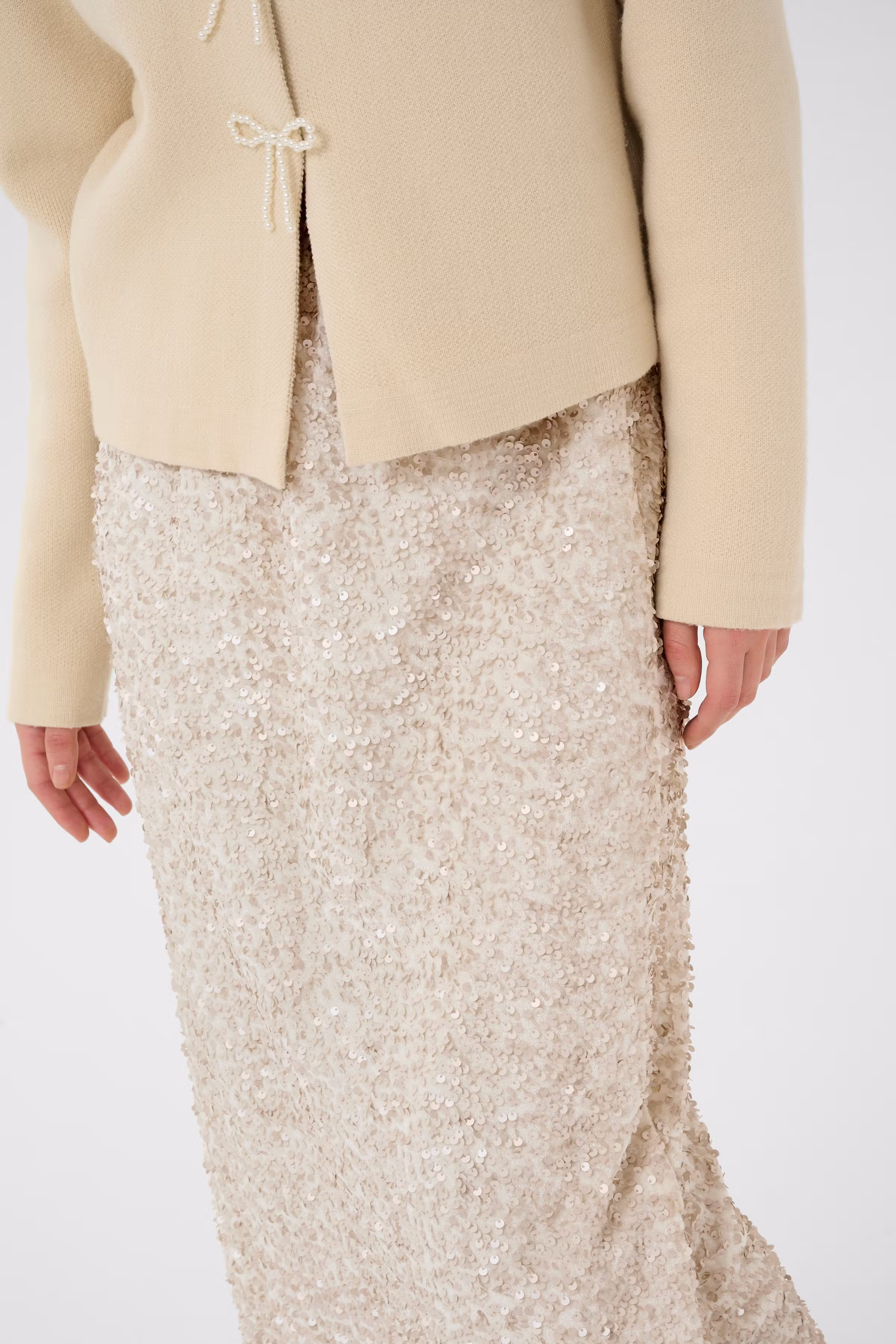 CUnali Pailletnederdel LOOKBOOK DETAIL 50112484-120304