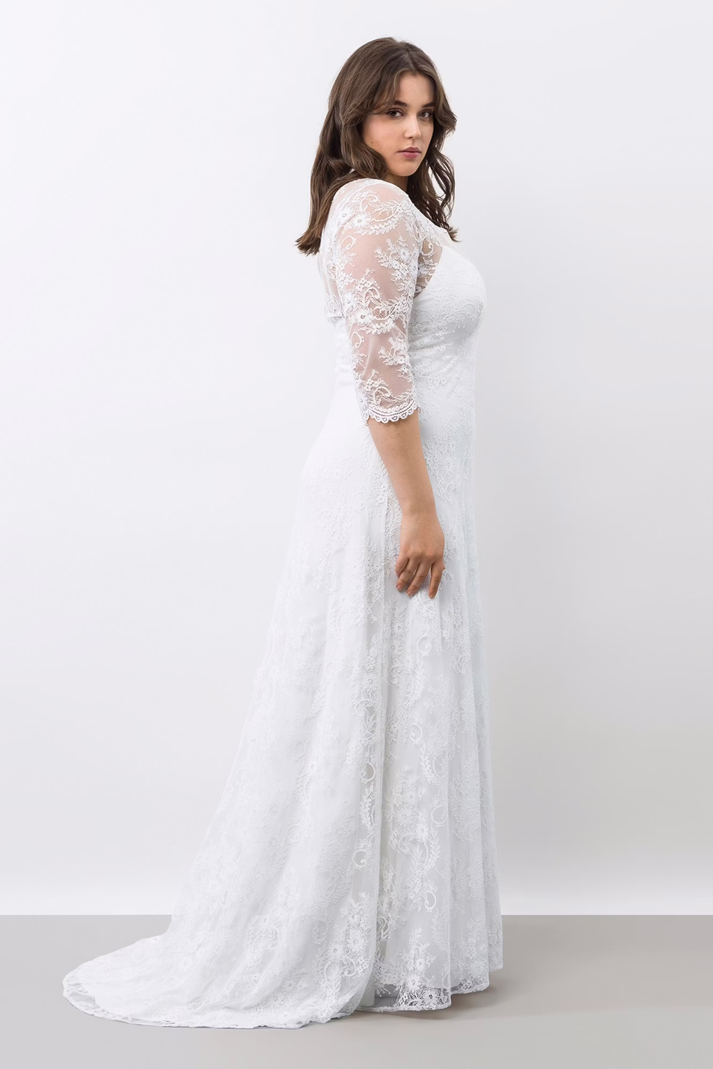 BRIDAL Kjole LOOKBOOK BACK 30600188-WH010