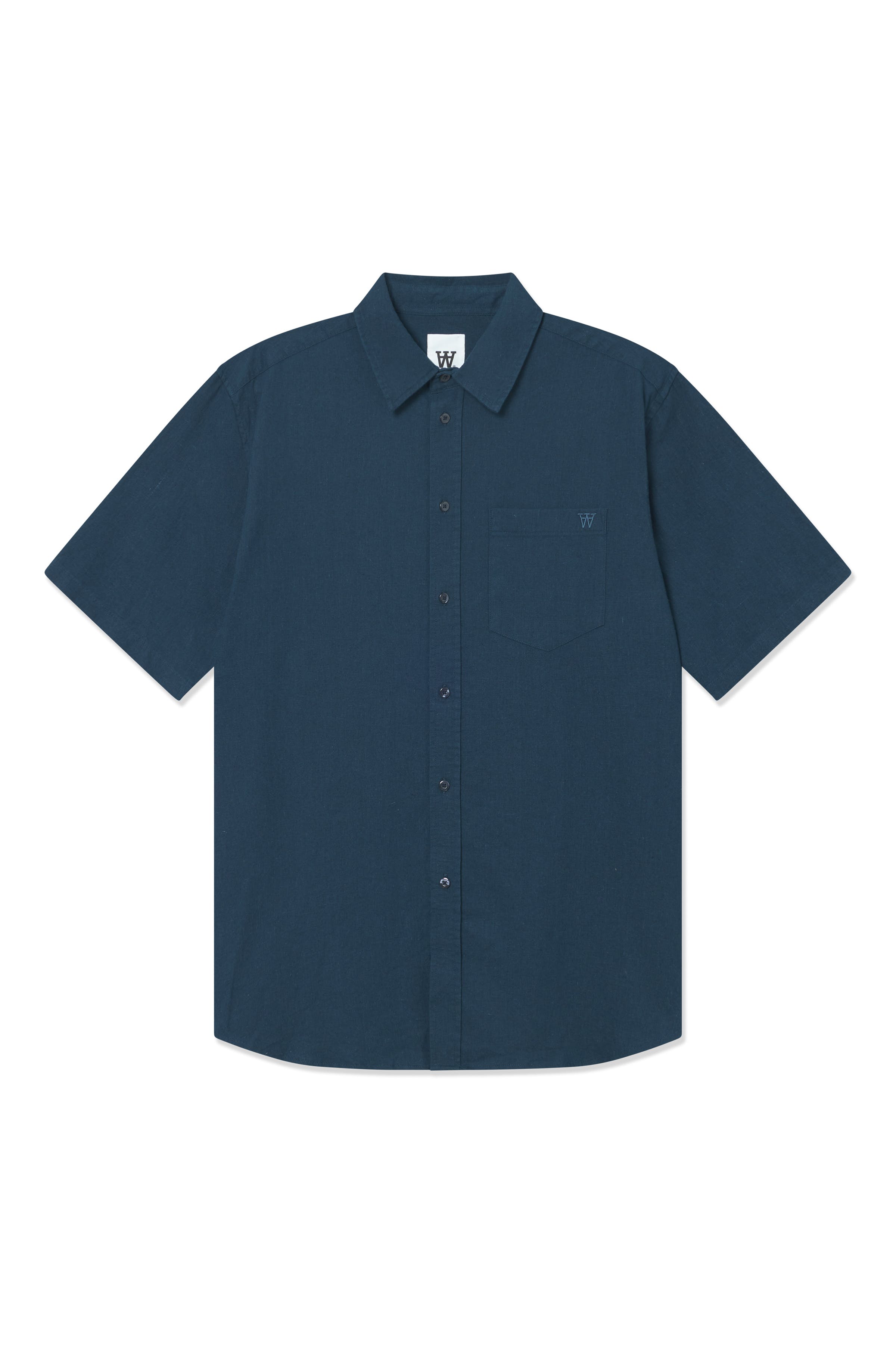 WWaaron Linen Shirt PACK FRONT 30251408-194011