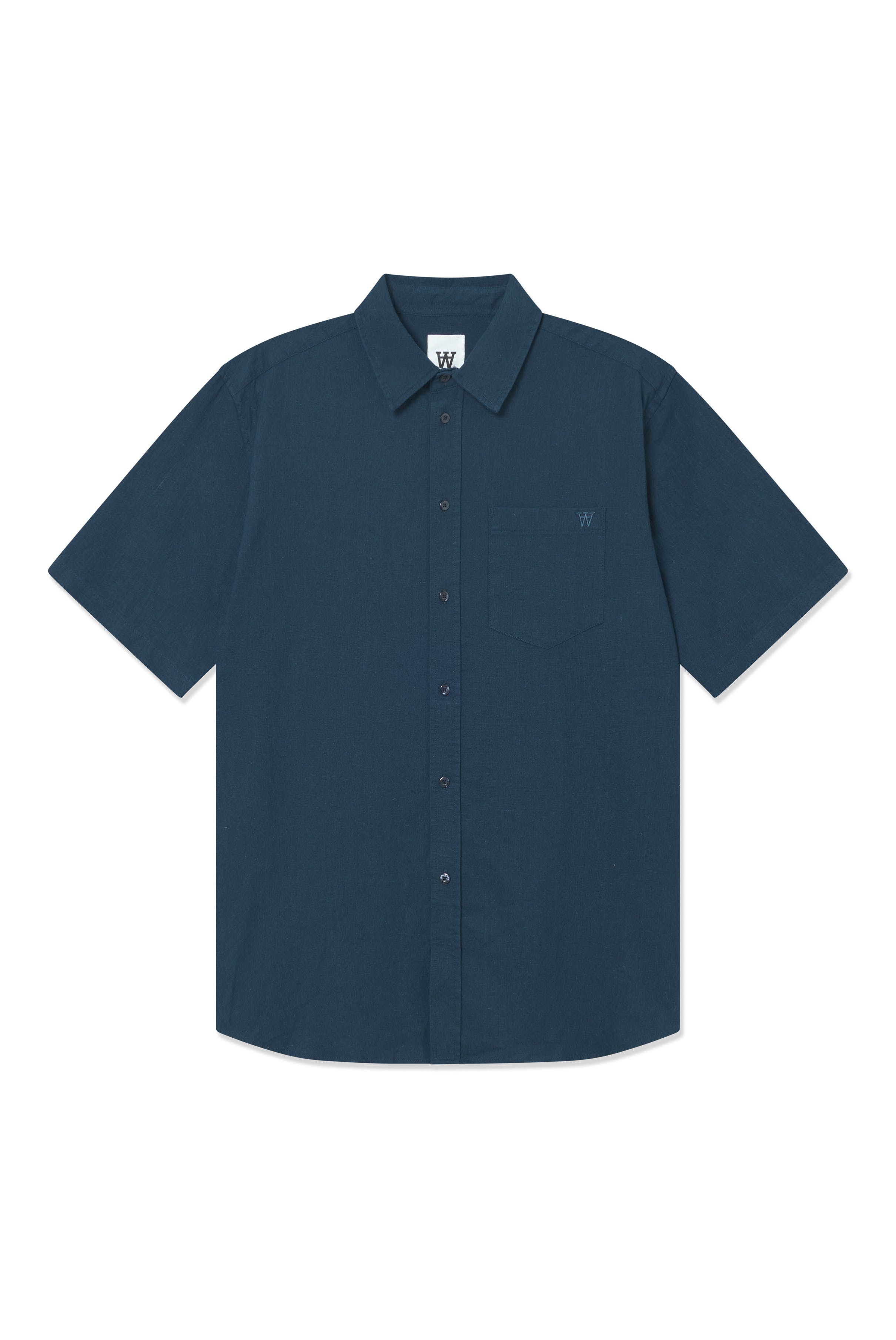 WWaaron Hør Skjorte  PACK FRONT 30251408-180515