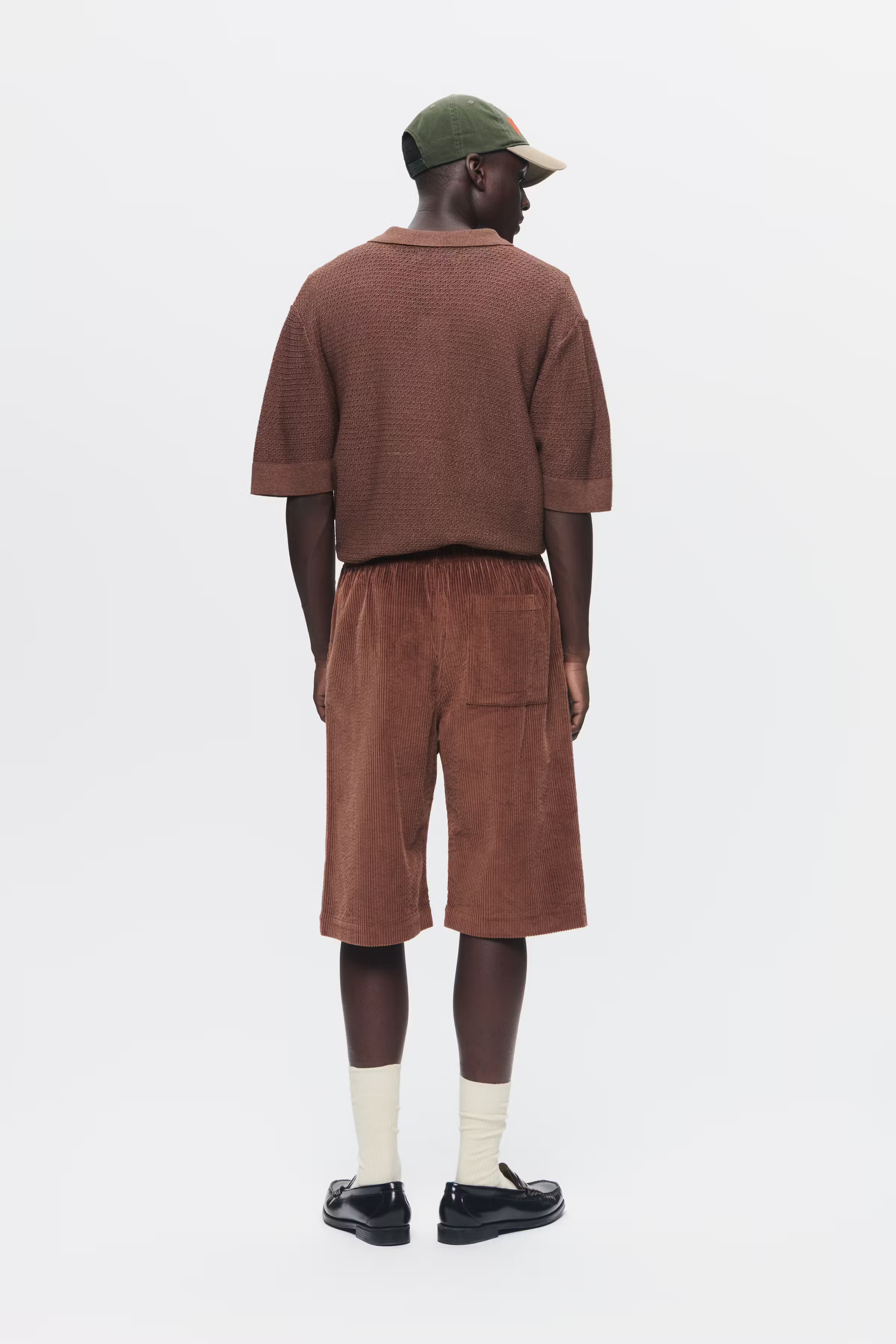 WWBrett Fløyel Shorts LOOKBOOK BACK 30250411-191218