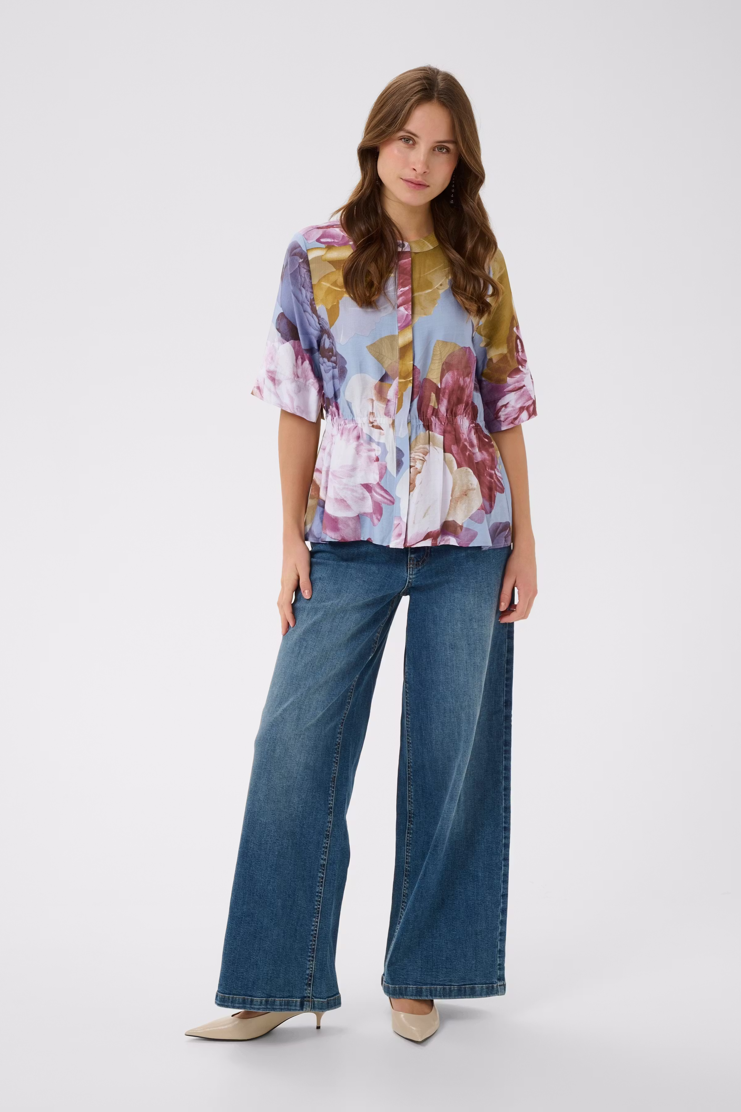 CUmagna Bluse LOOKBOOK FRONT 50112827-109061