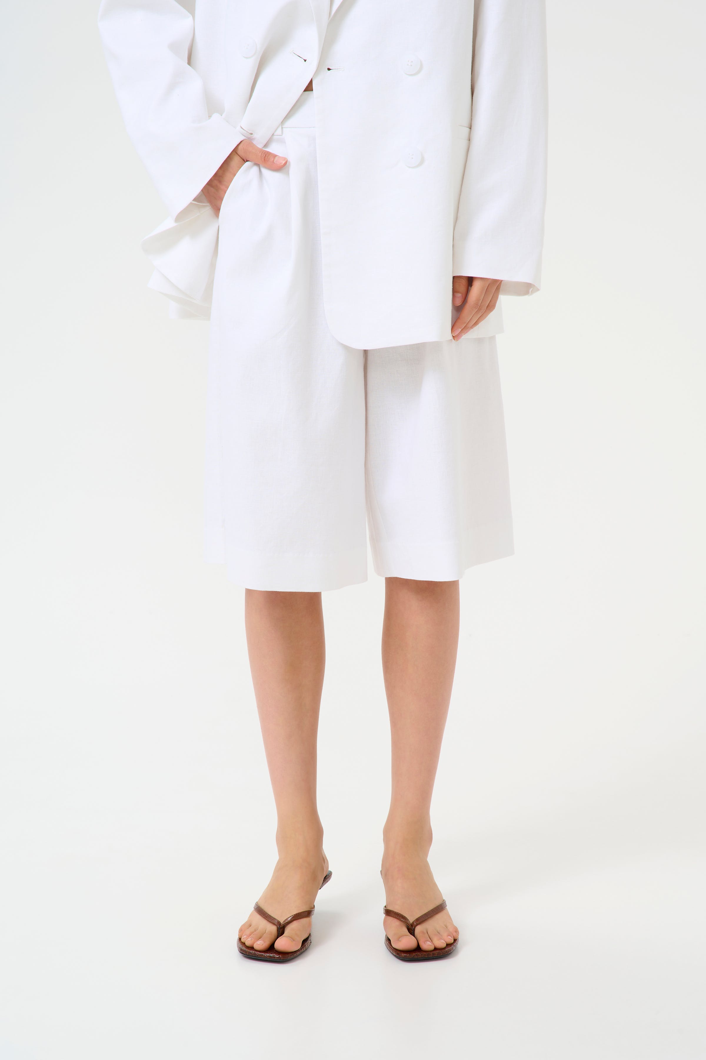 GZizza linne shorts LOOKBOOK FRONT 10910281-110601