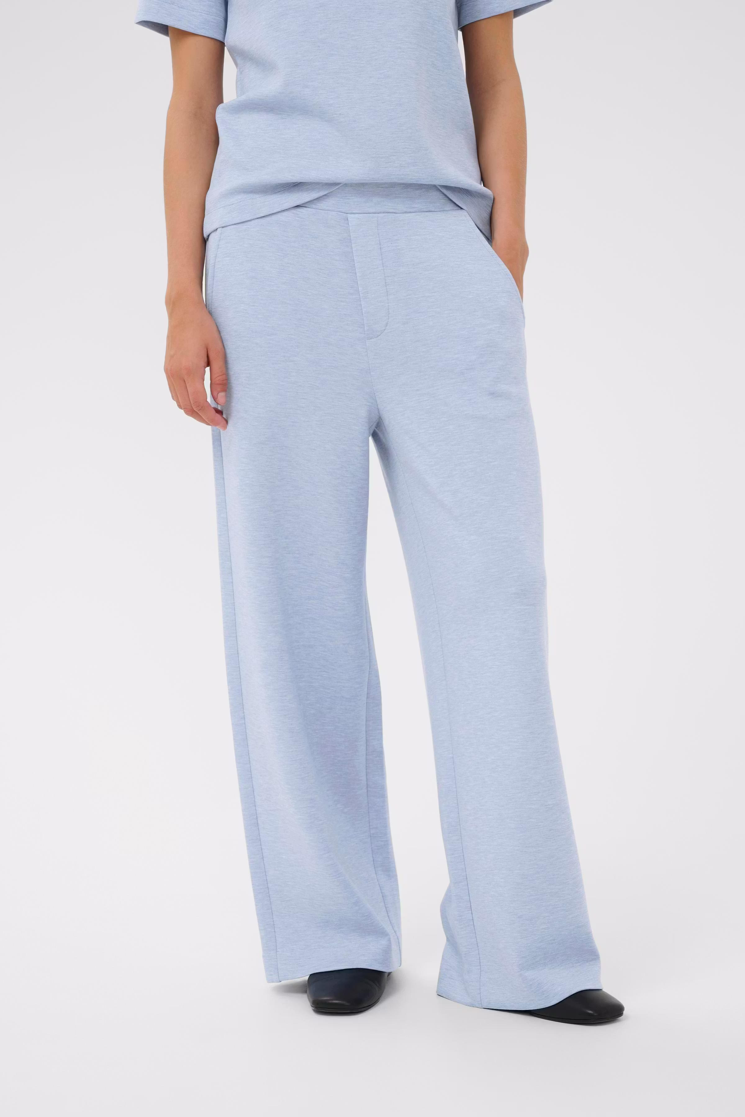 GincetteIW Melange Trousers LOOKBOOK FRONT 30110741-1640221