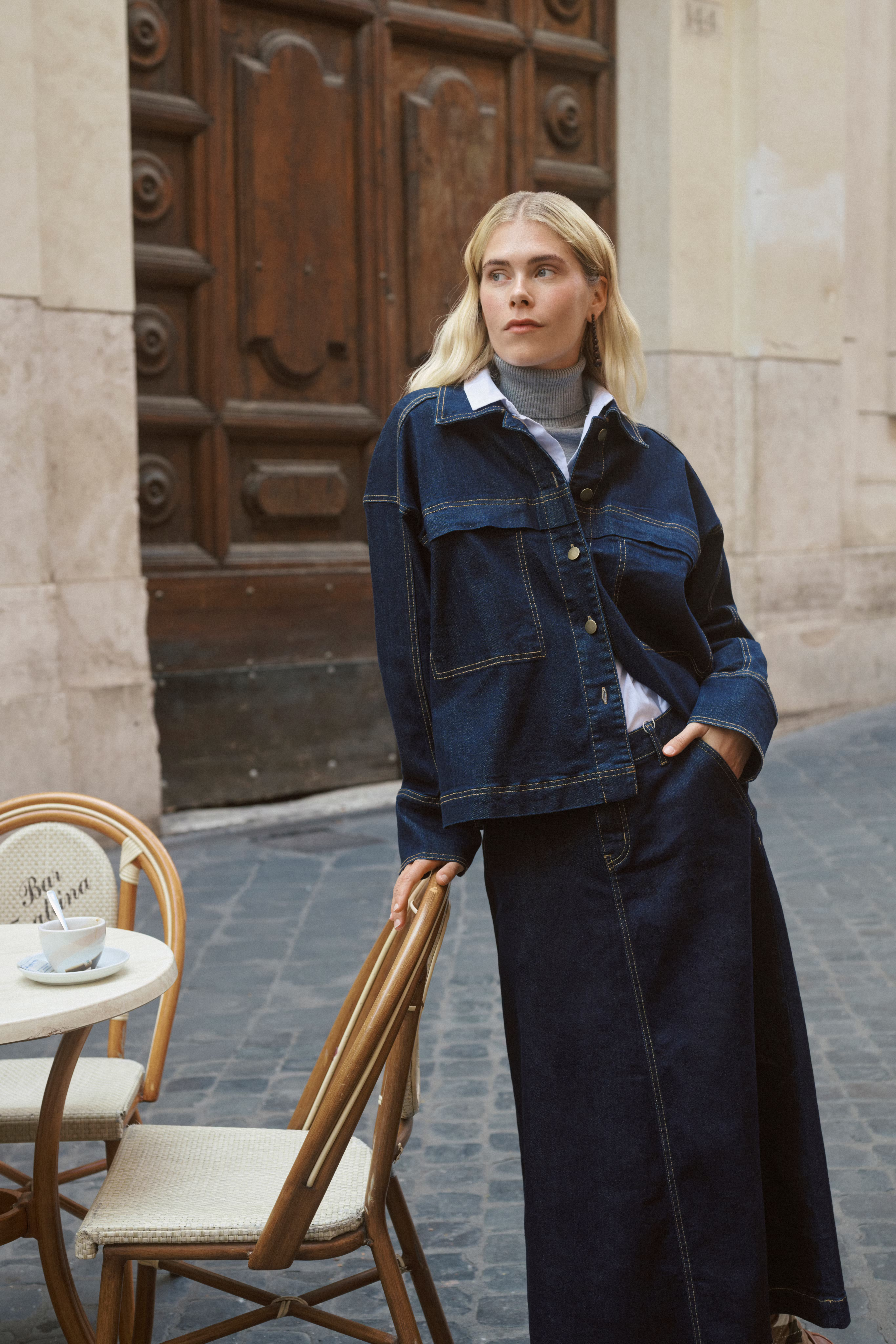 CUmoya Denimjakke LOCATION NONE 50112627-500119