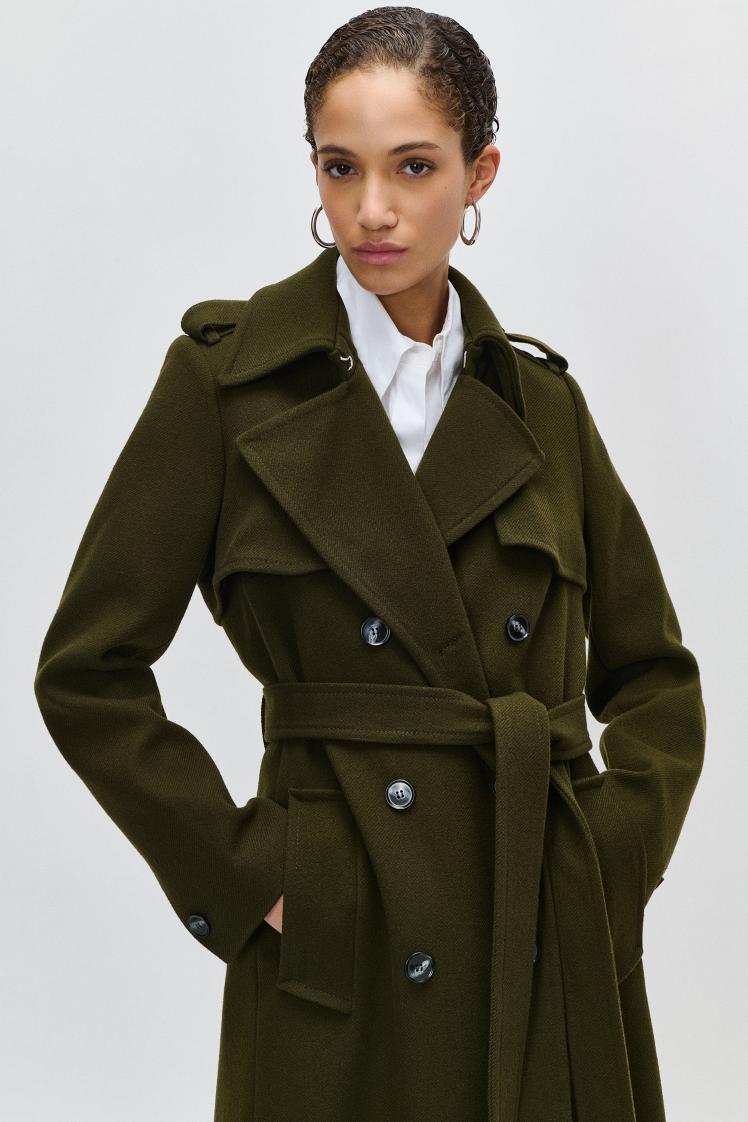 IOCharlotte Coat LOOKBOOK FRONT 30600045-GR598