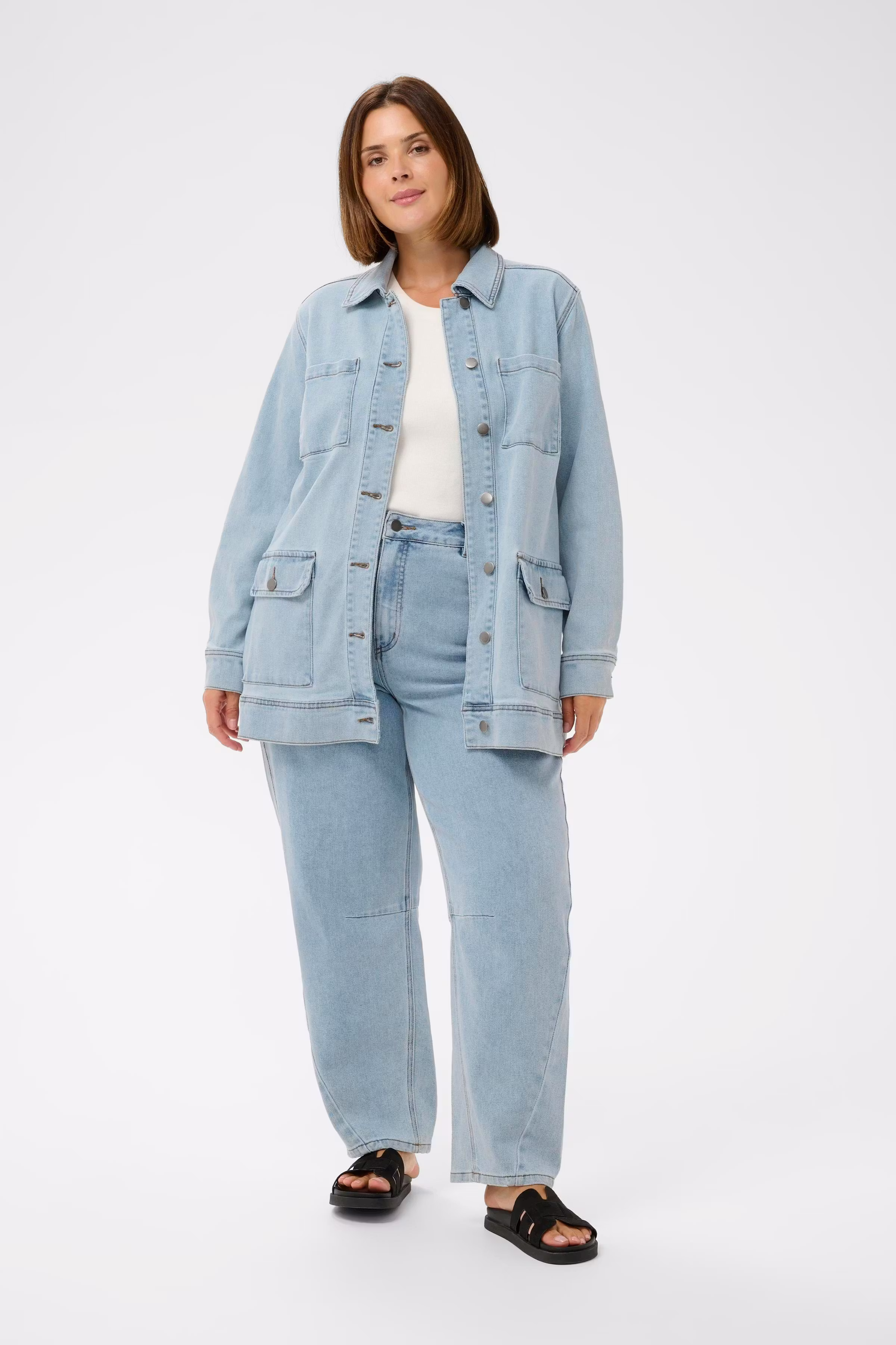 KCninna Casual jakke LOOKBOOK FRONT 10584032-109004