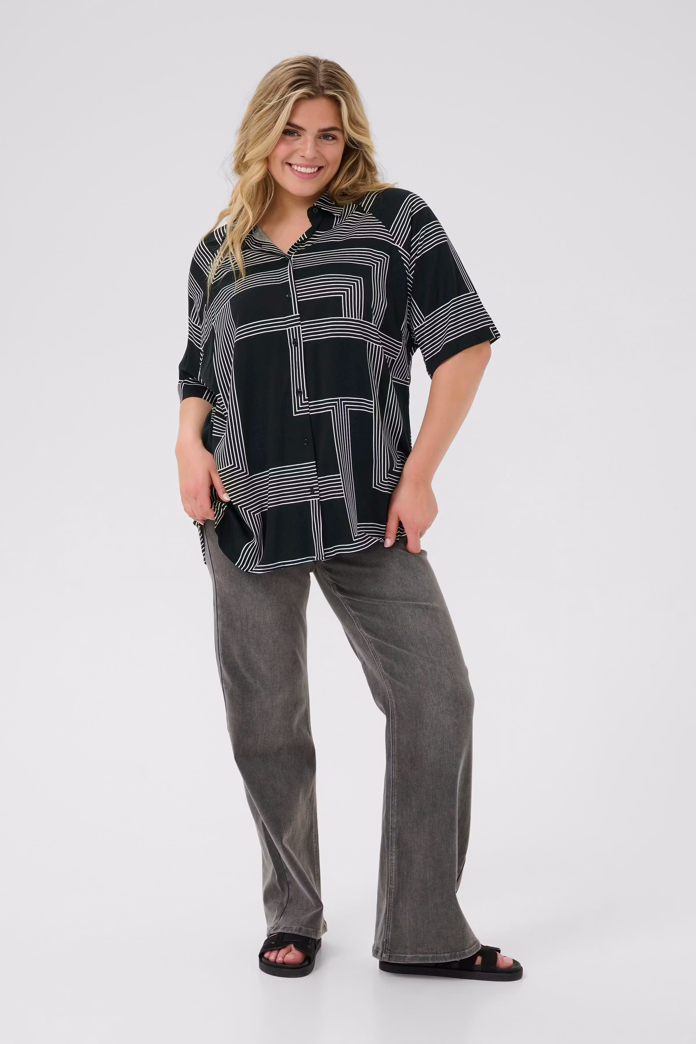 KCdonna Hemd LOOKBOOK FRONT 10583423-107704