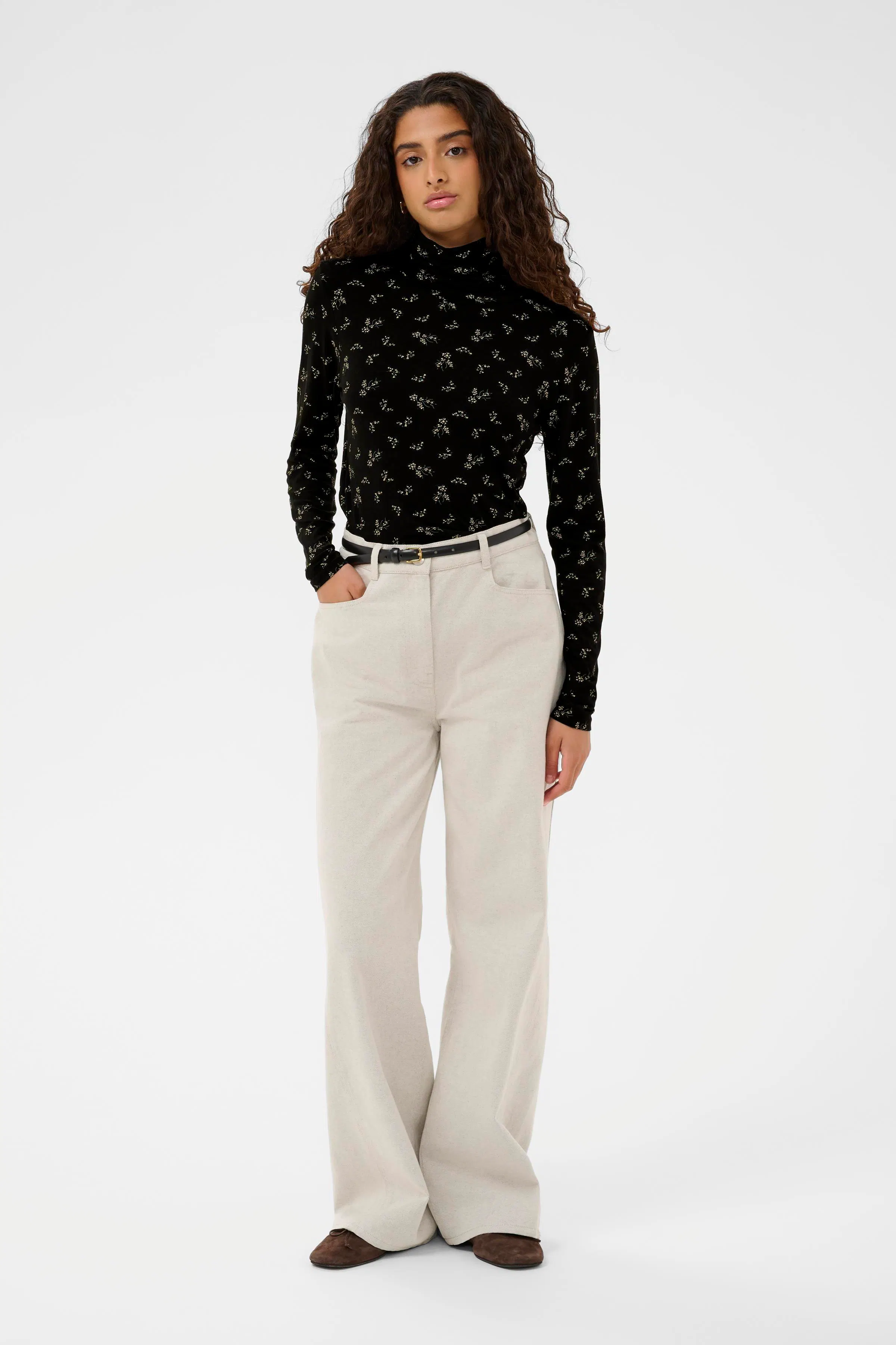 SLHanadi Polotröja LOOKBOOK FRONT 30405647-304510
