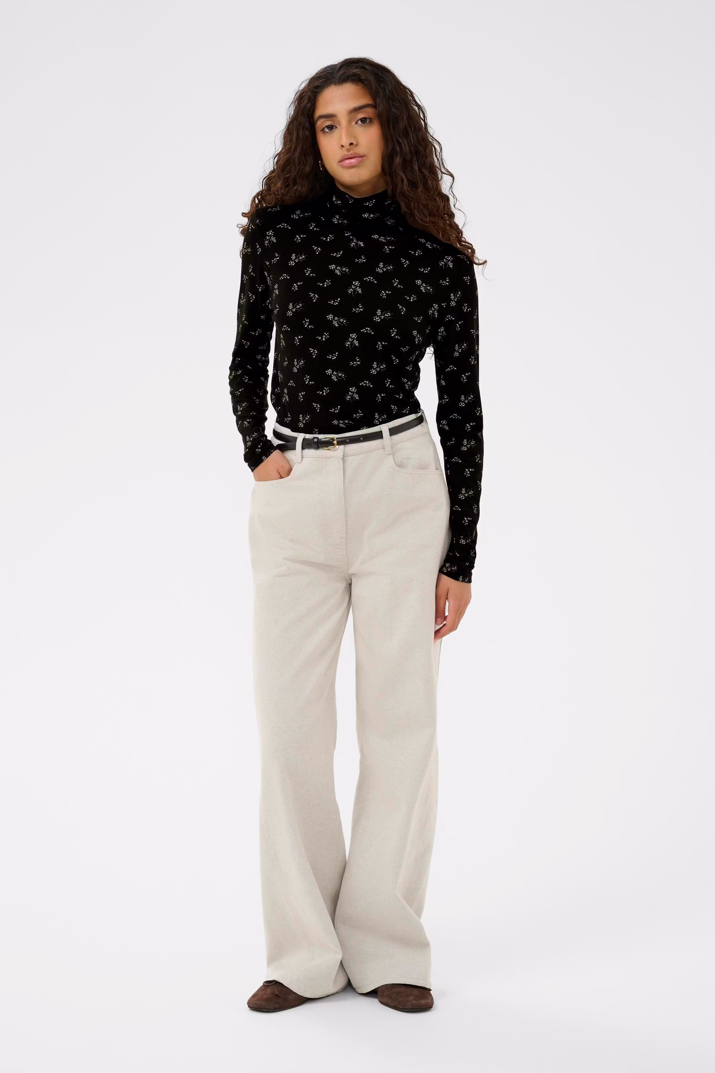 SLHanadi Polotröja LOOKBOOK FRONT 30405647-304510