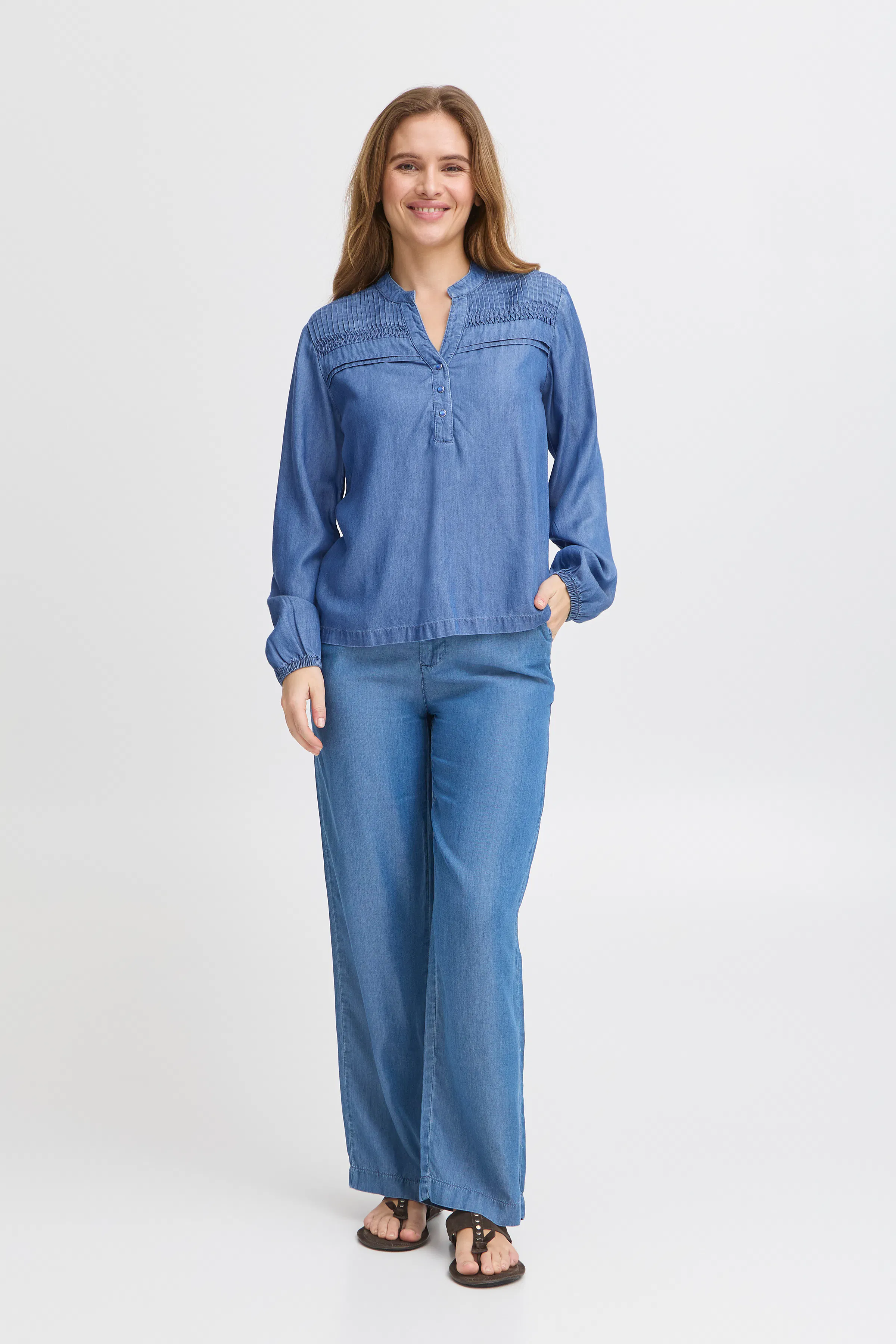 PZGAJA Bluse LOOKBOOK FRONT 50208982-200005