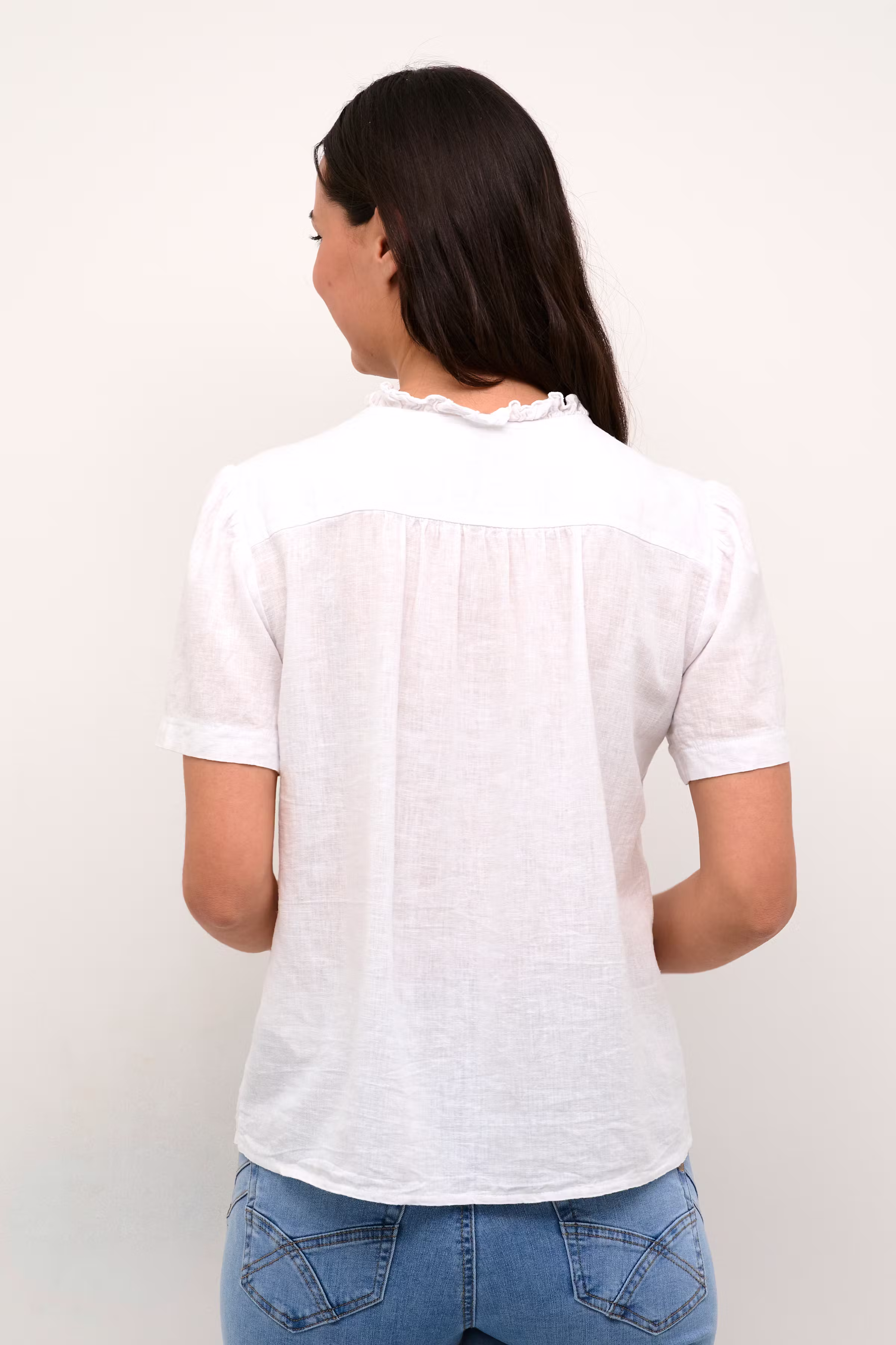 CRMellis Linen blouse LOOKBOOK BACK 10613194-110602