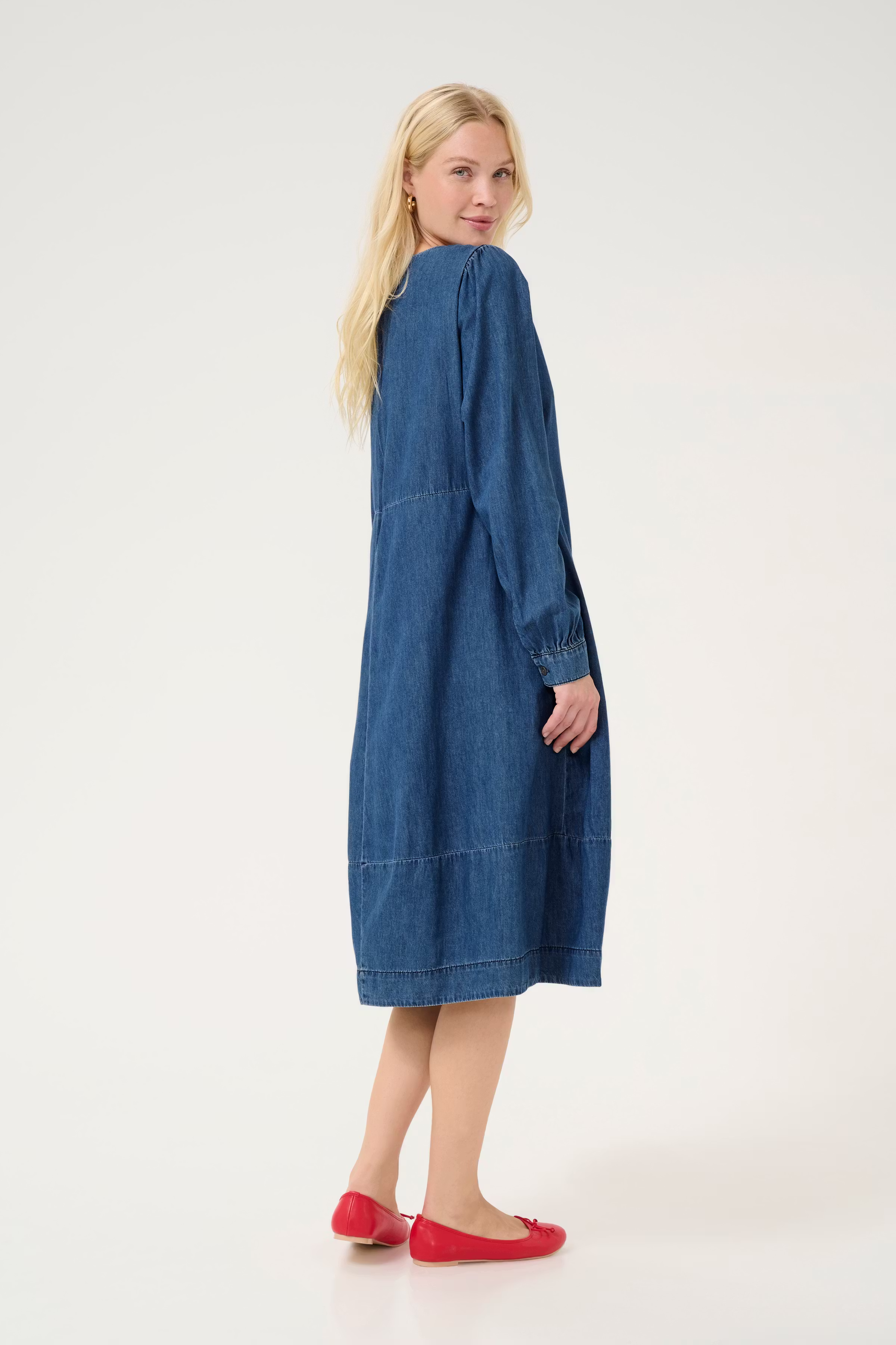 CUlivie Jurk LOOKBOOK BACK 50111527-500029