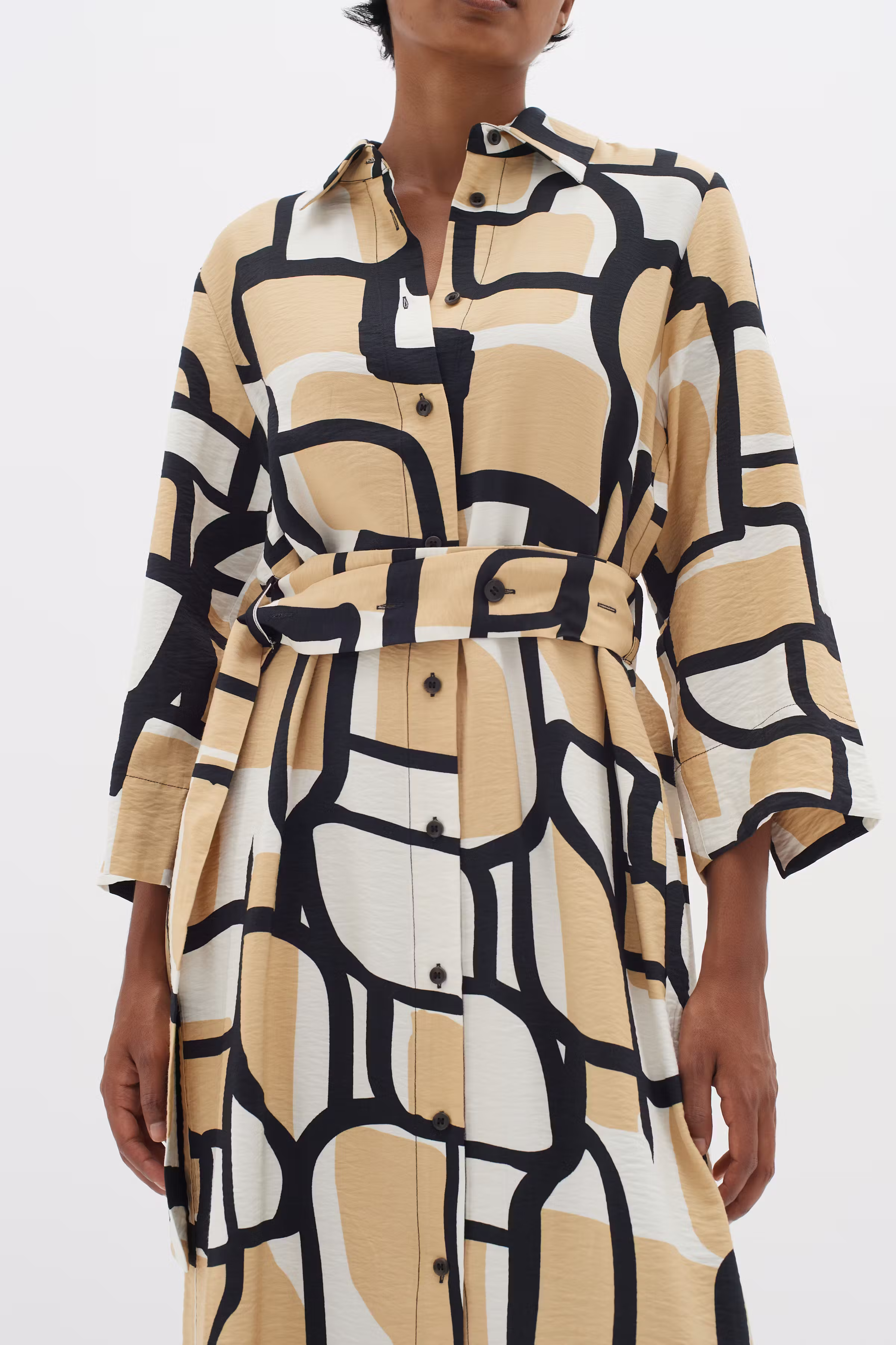 HecanteIW Shirt Klänning LOOKBOOK DETAIL 30109128-302753