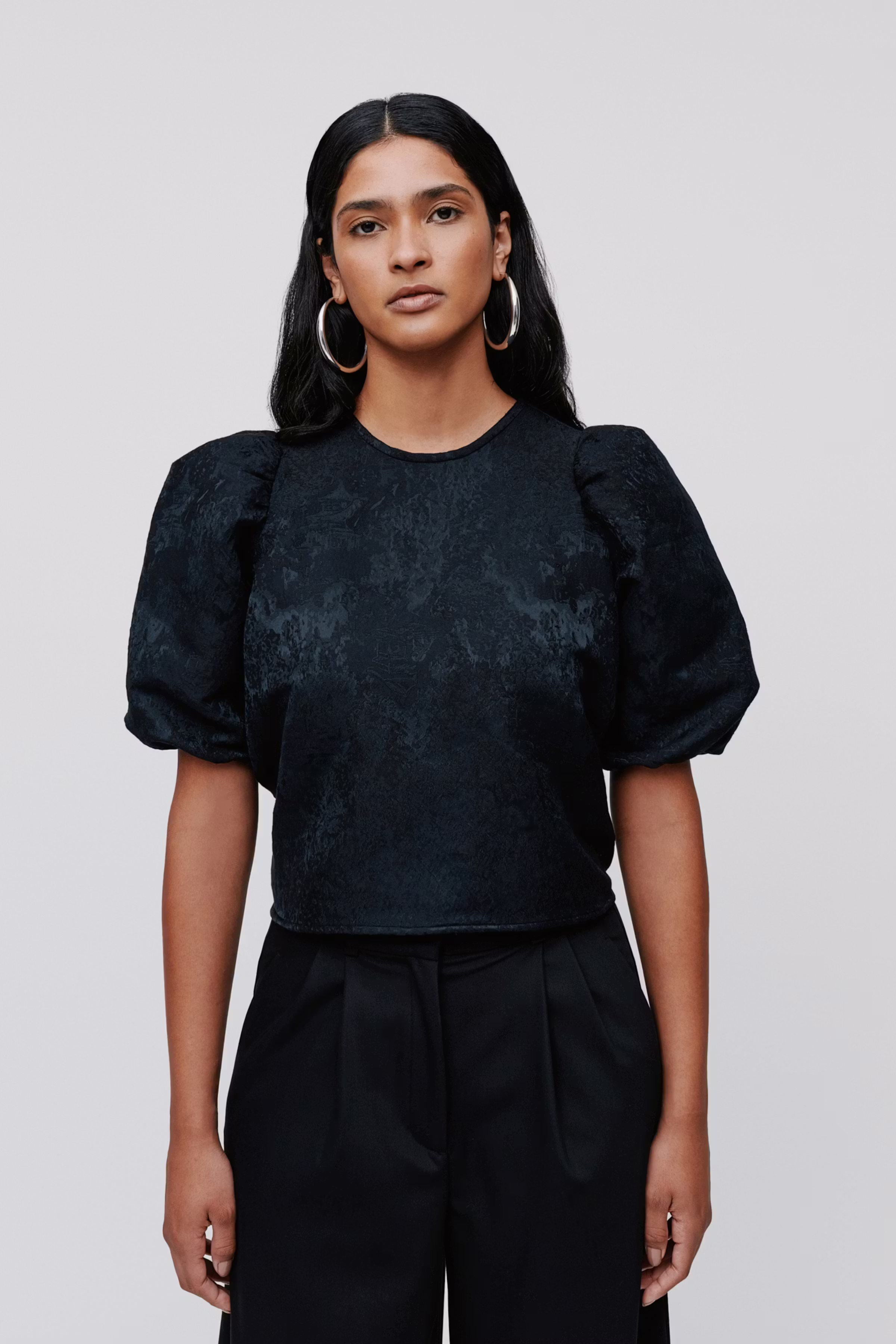 ELISABETH Blouse LOOKBOOK FRONT 30600481-BK999