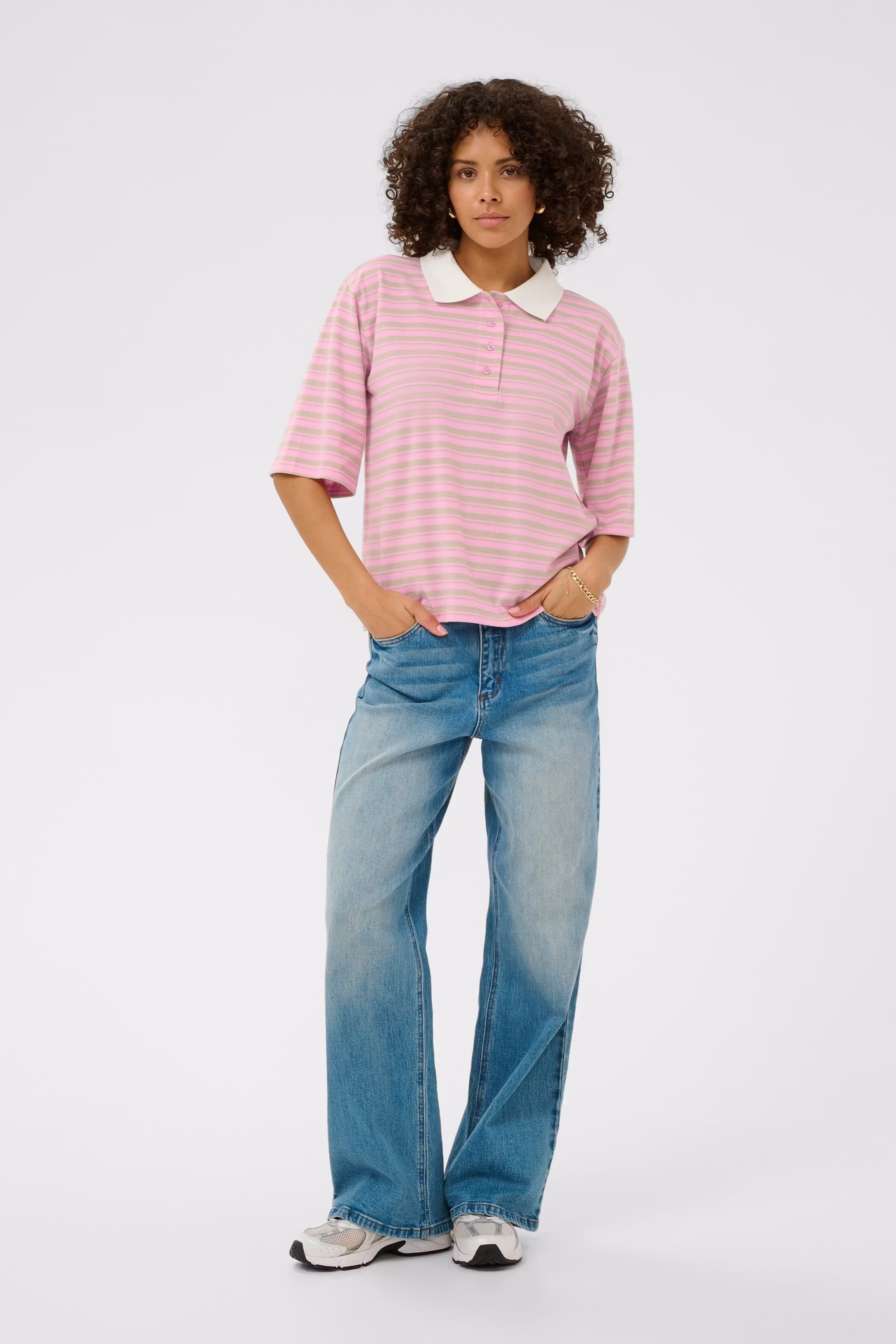 KAmiala Poloshirt LOOKBOOK FRONT 10511572-109293