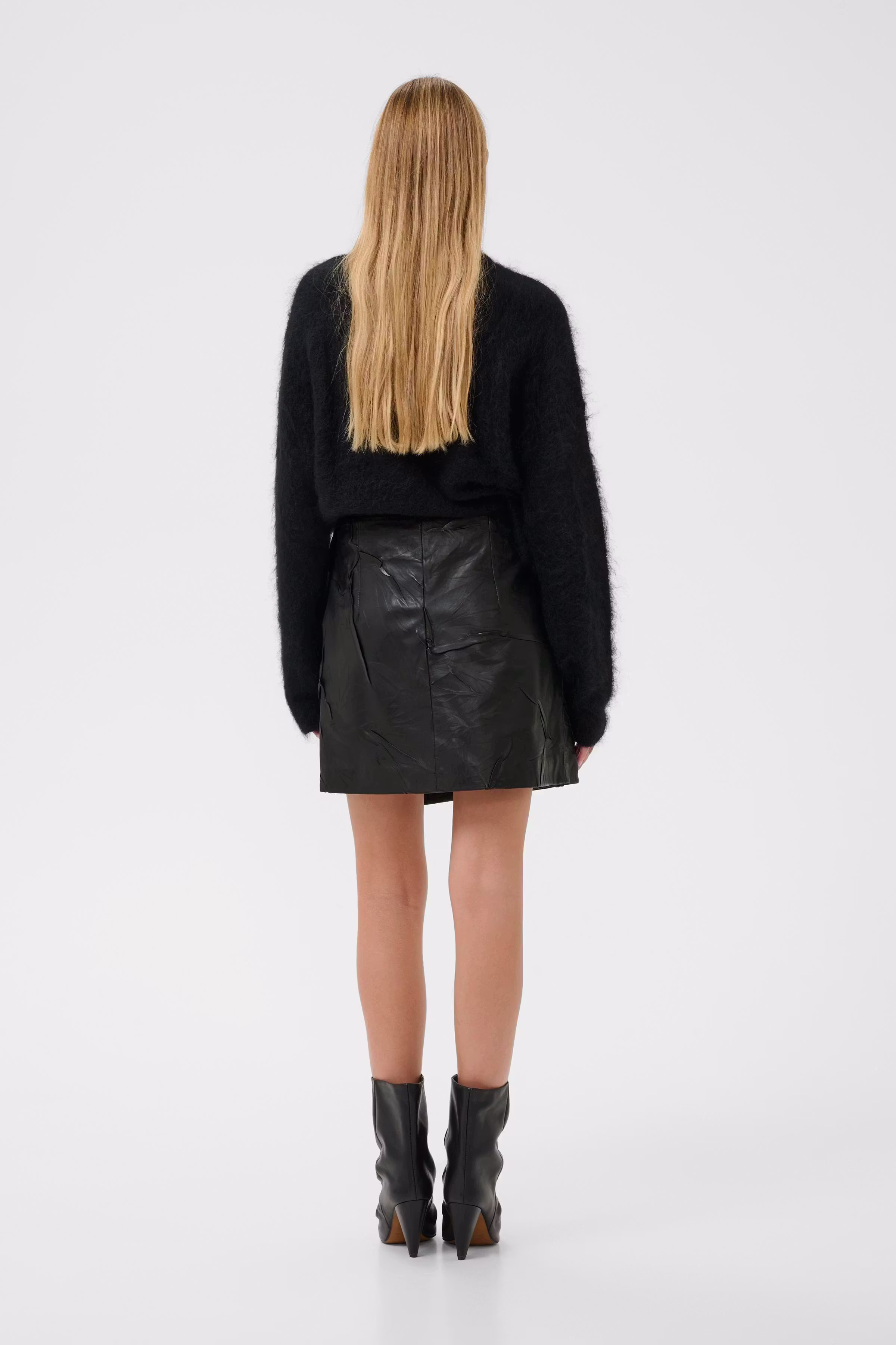 GZmadisan Leren rok LOOKBOOK BACK 10910886-100017