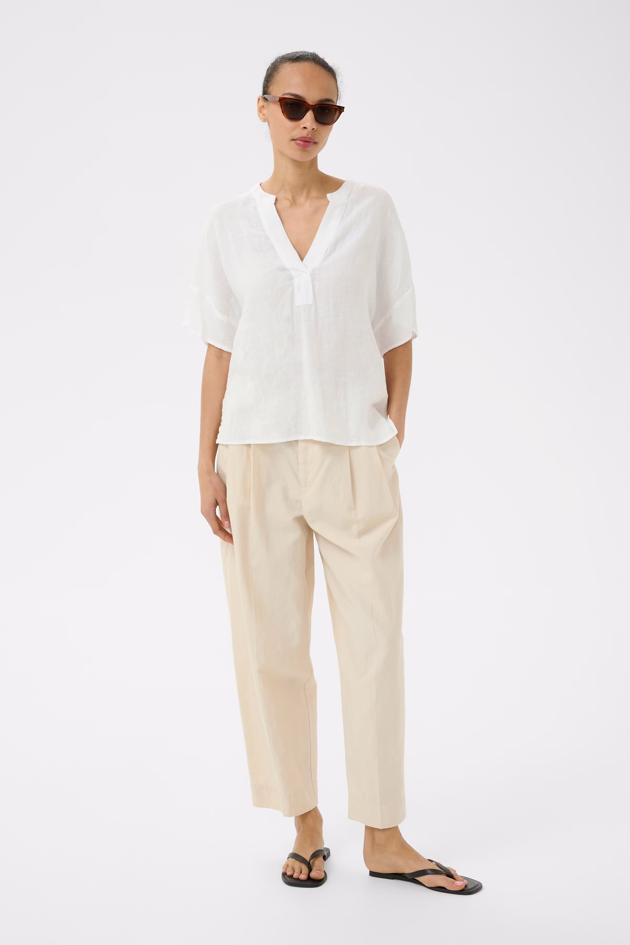 BrinniePW Bluse LOOKBOOK FRONT 30310527-110601